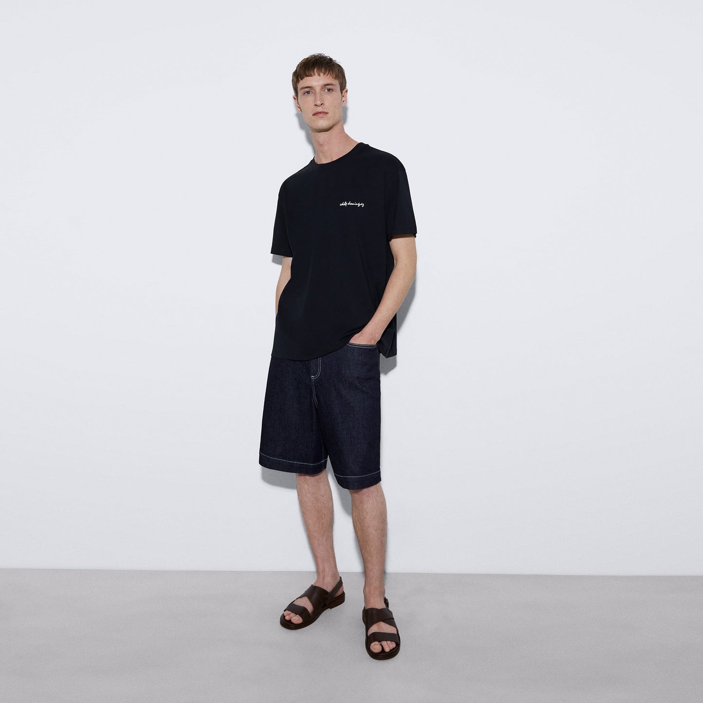 Black Organic Cotton Oversize T-Shirt