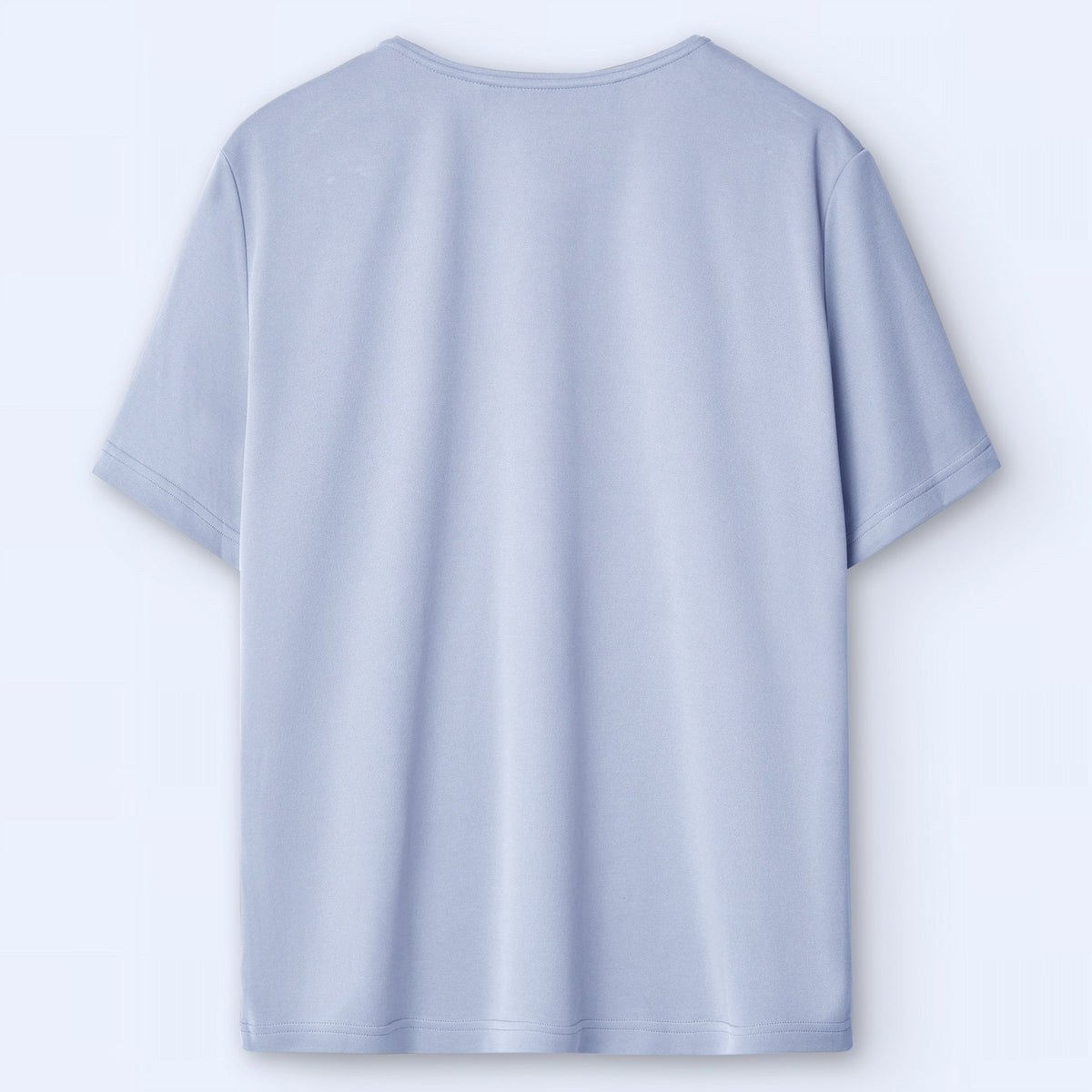 Modal Crew Neck T-Shirt in Light Grey