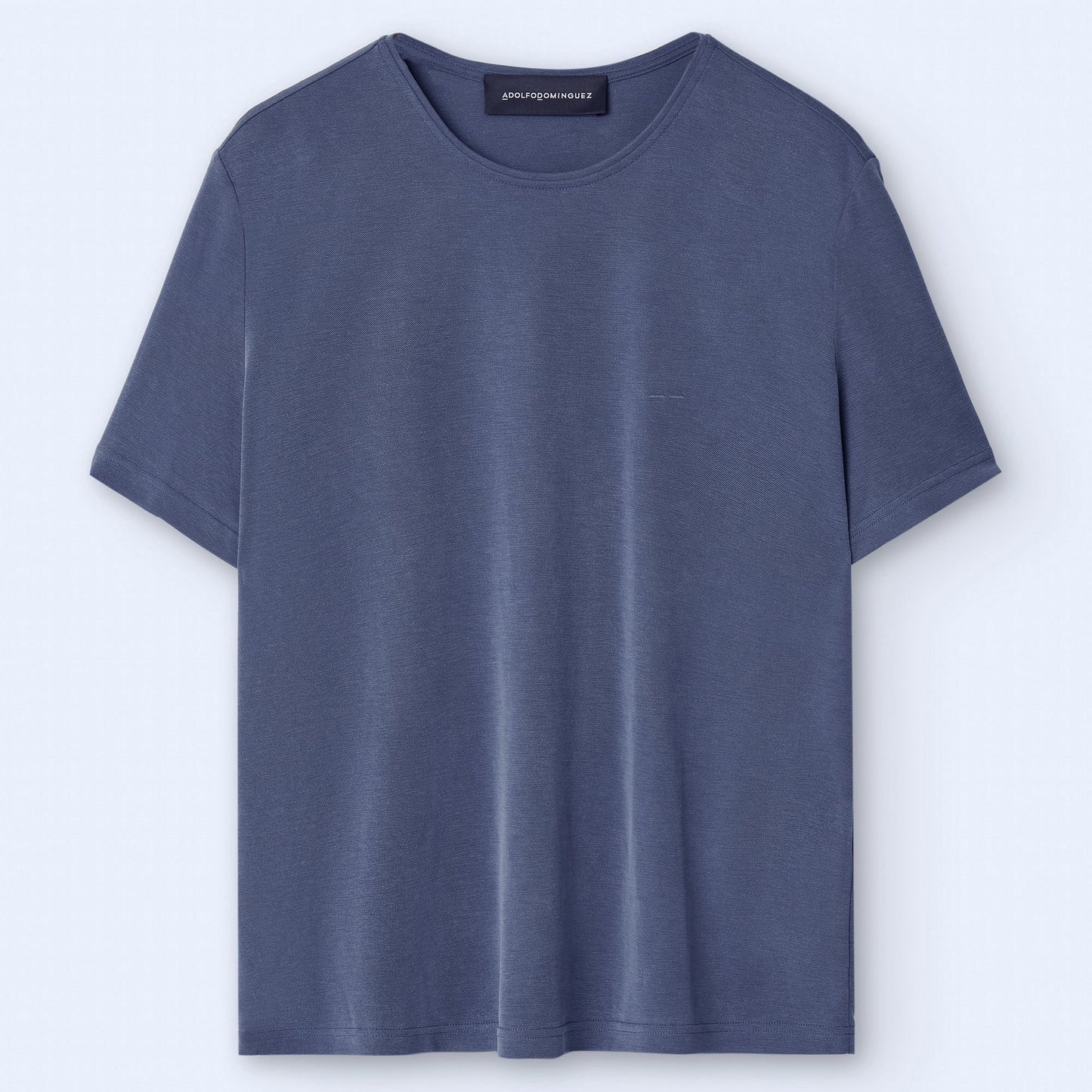 Navy Blue Modal Crewneck Tee