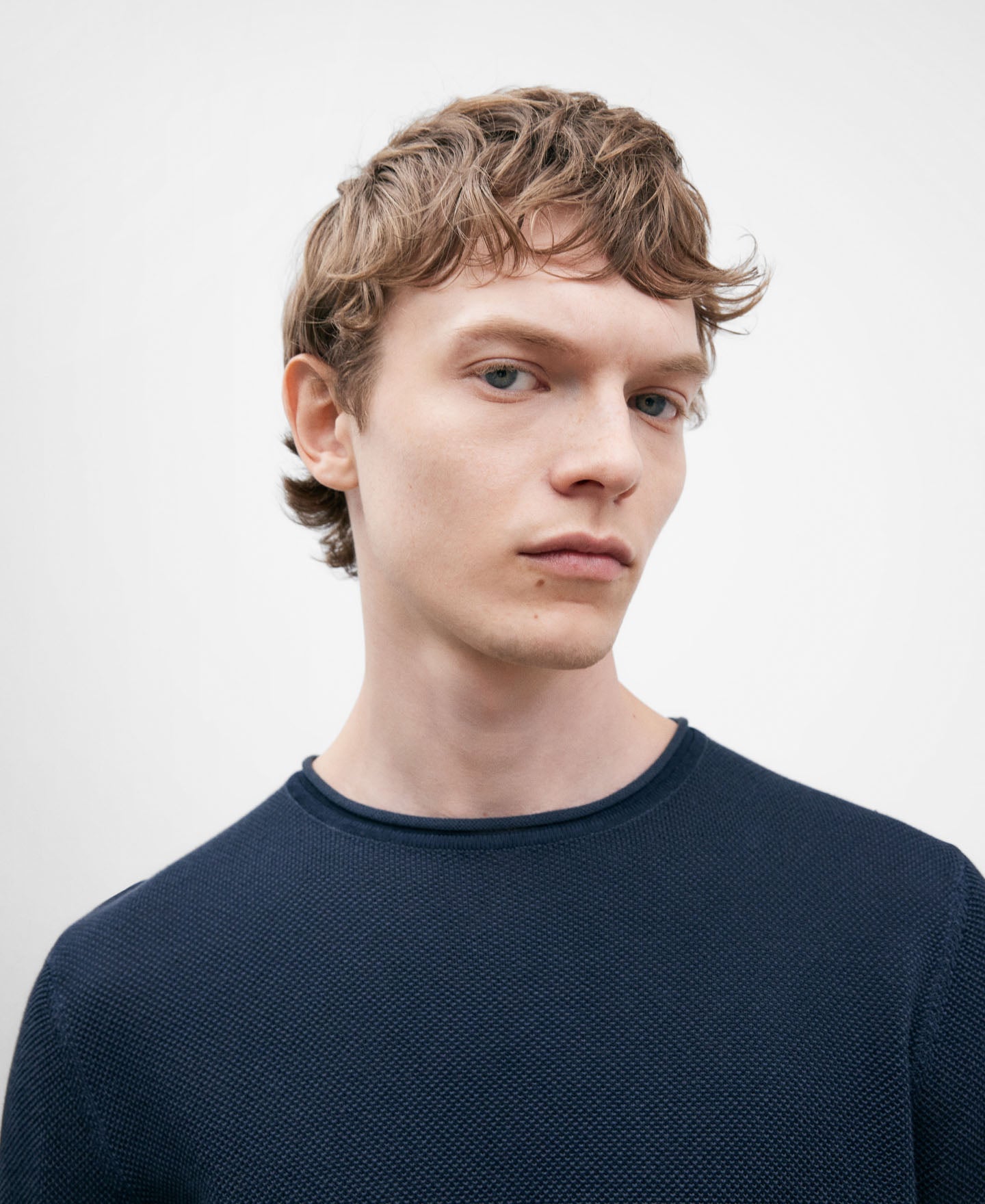 Navy Blue Long Sleeve T-Shirt