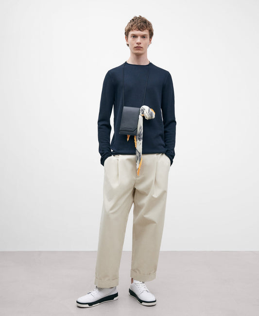 Navy Blue Long Sleeve T-Shirt