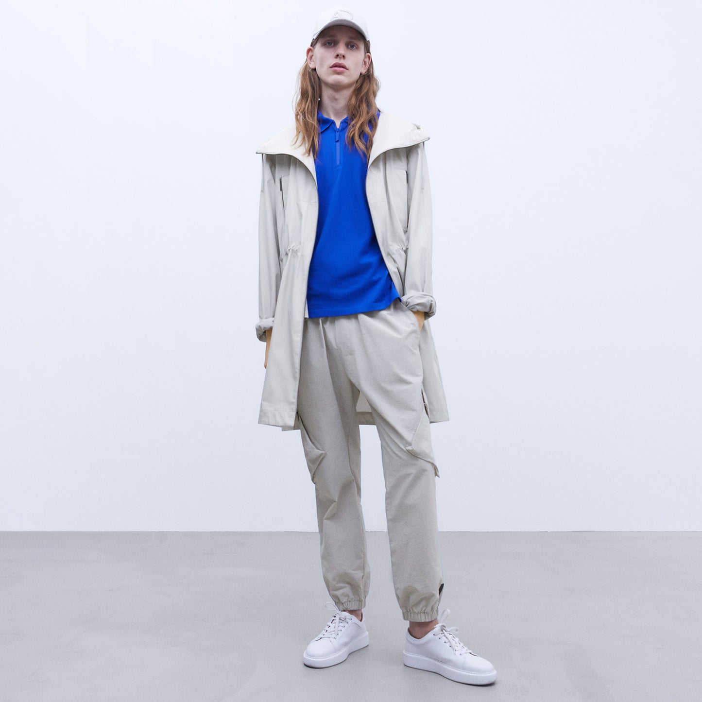 Cobalt Cotton Polo - European Luxury