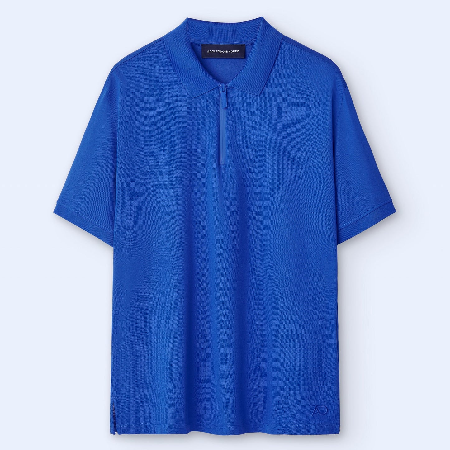 Cobalt Cotton Polo - European Luxury