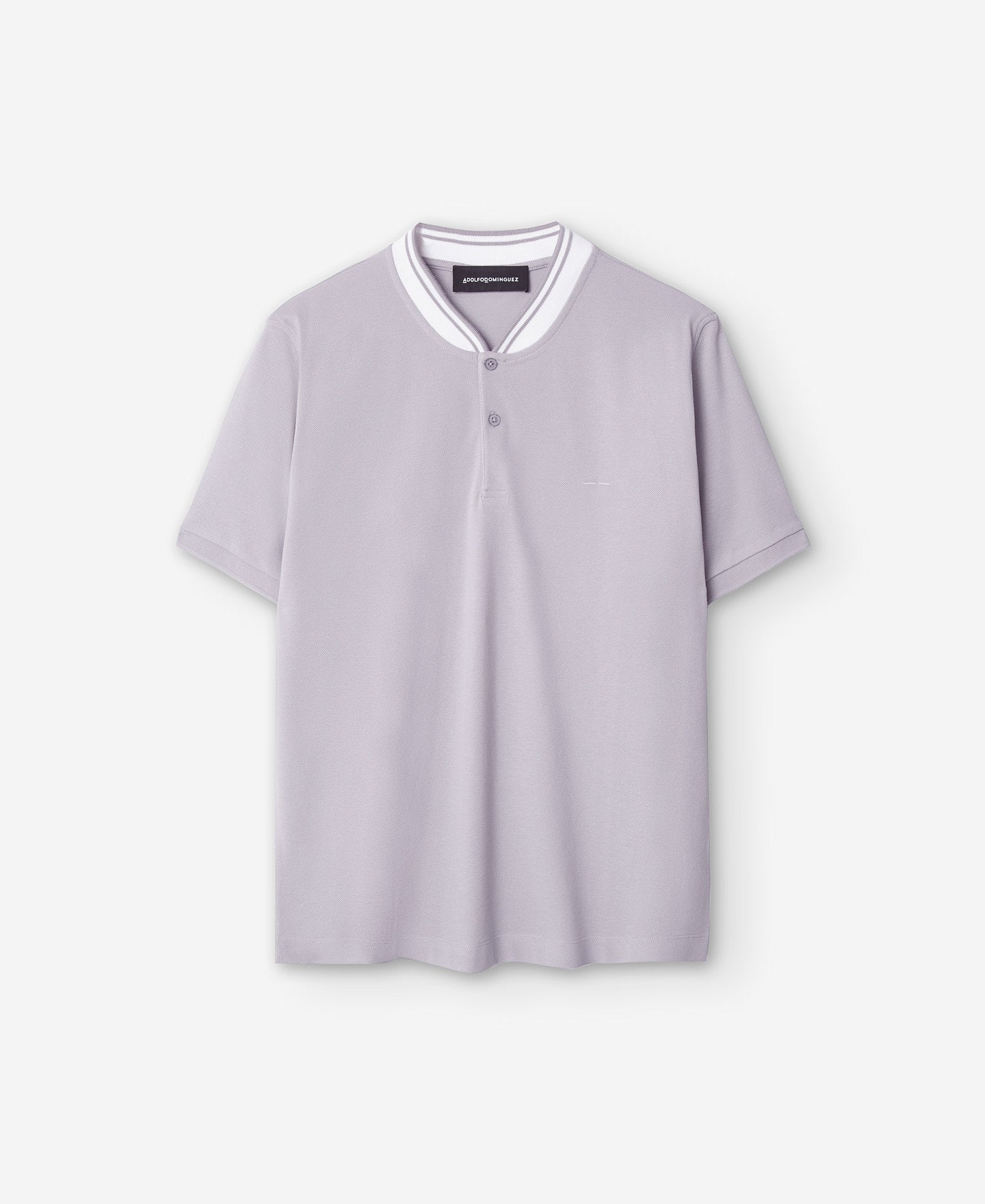 Round Collar Cotton Polo Shirt For Men
