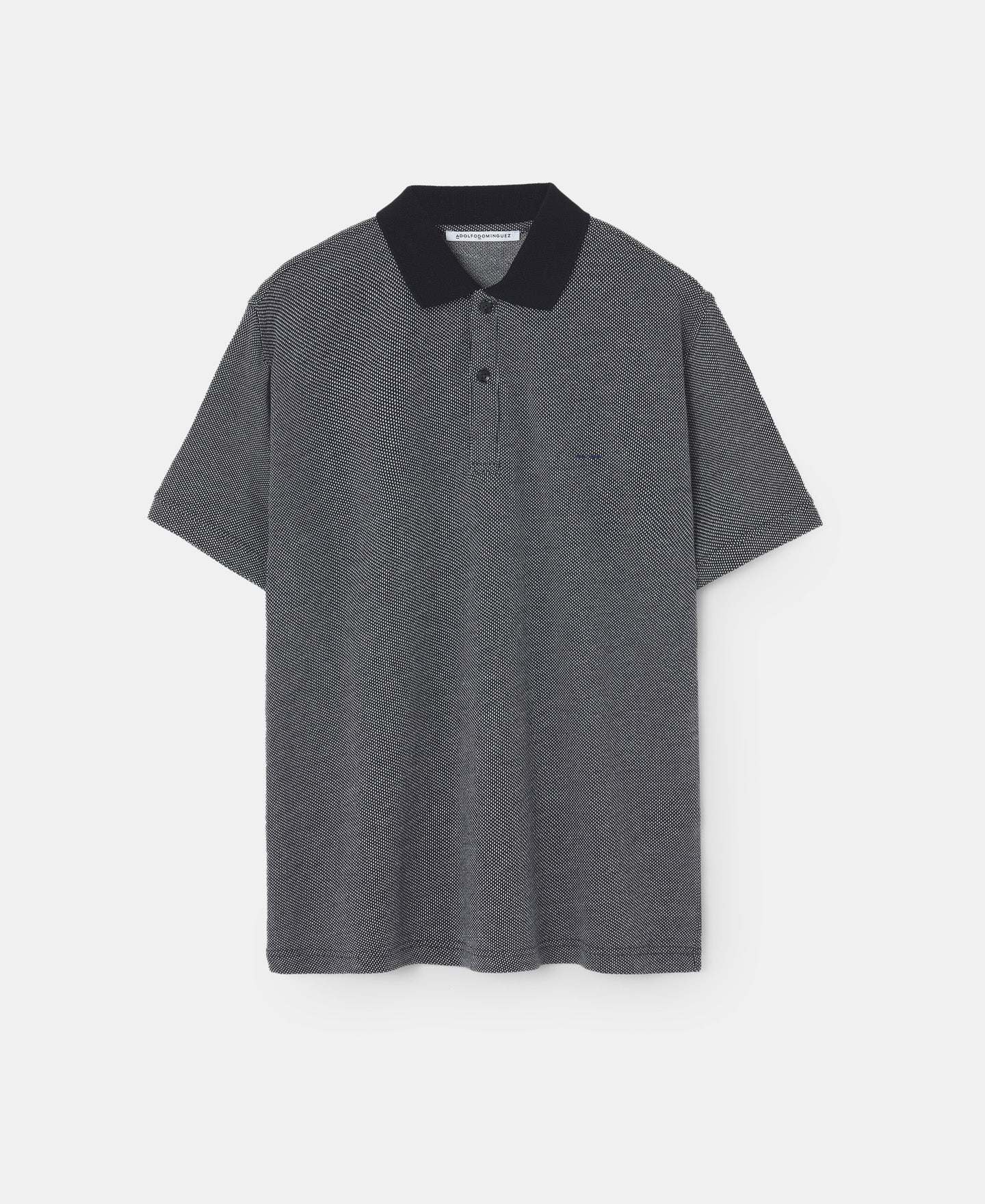 Navy Blue Blue Polo Shirt In Cotton Jersey
