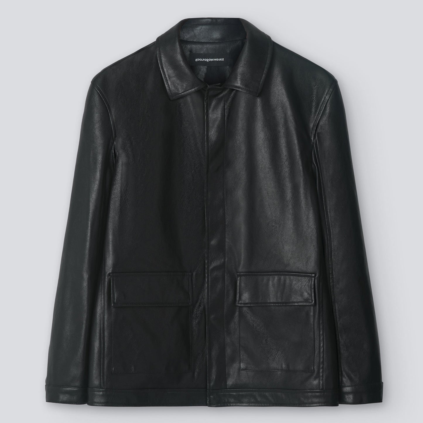 Non Leather Jacket Black