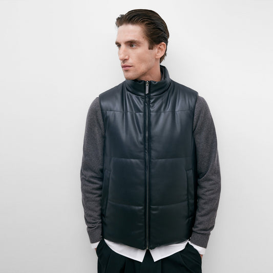 Reversible Padded Waistcoat For Menmen