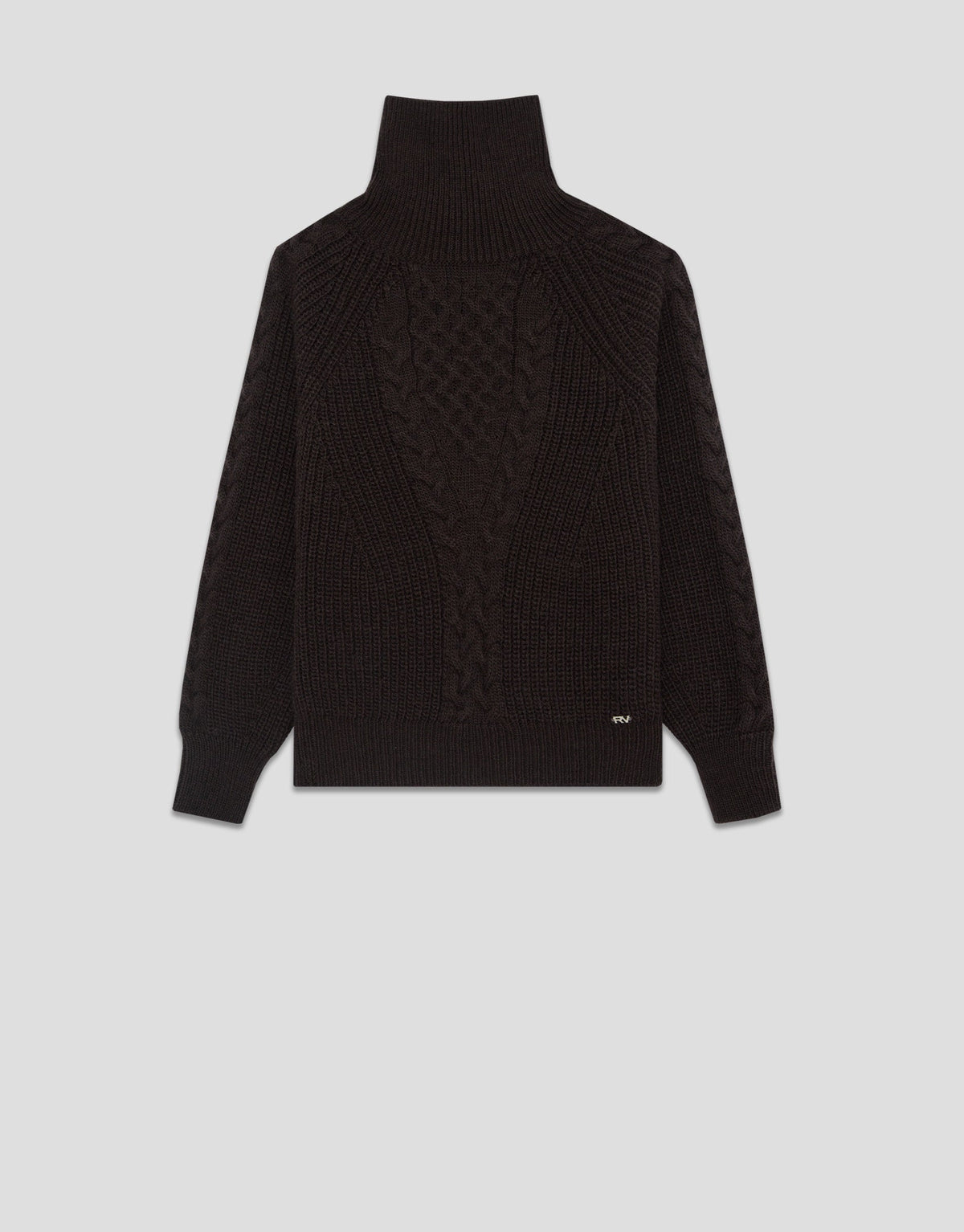 Brown Chunky Knit Sweater