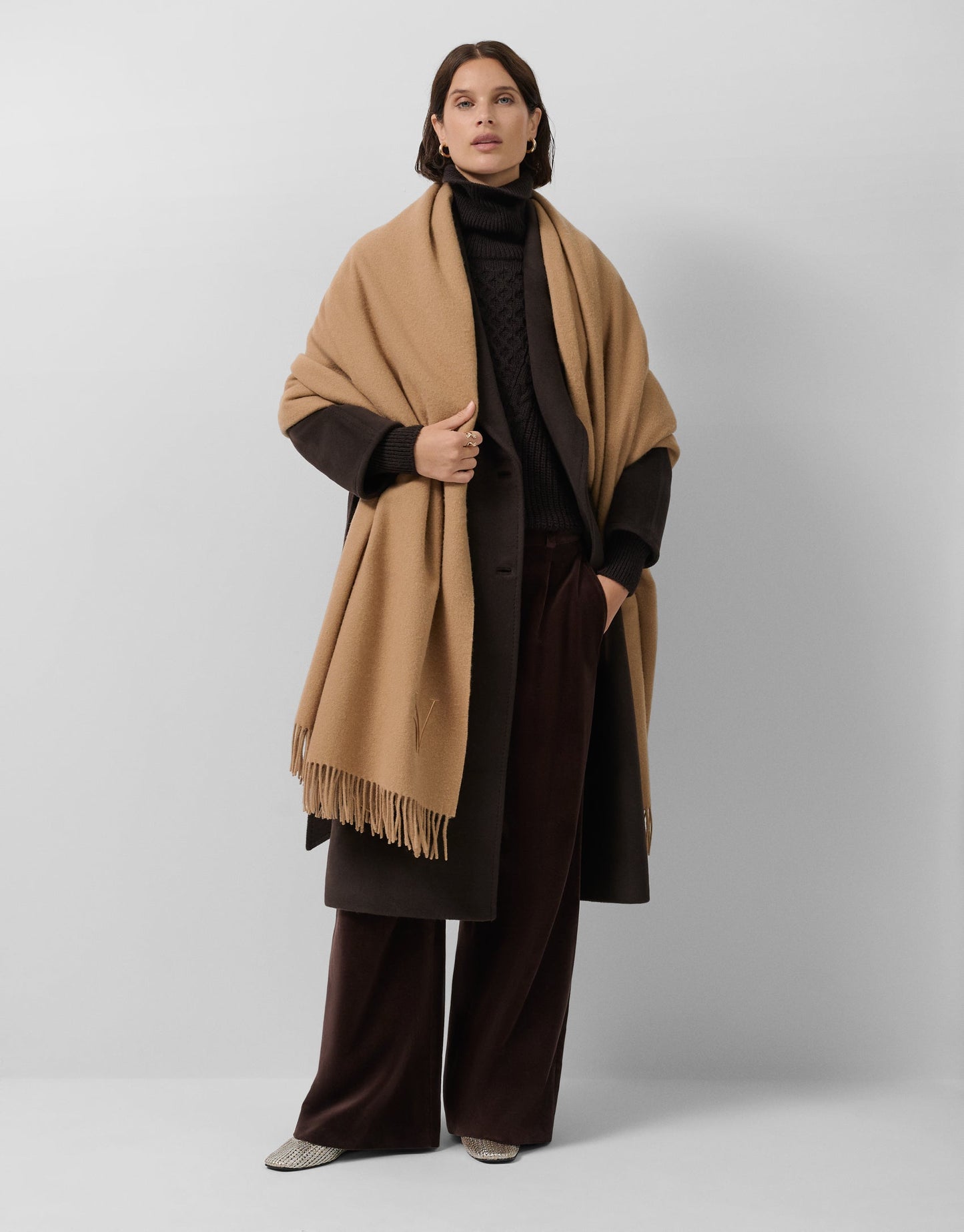 Brown Chunky Knit Sweater