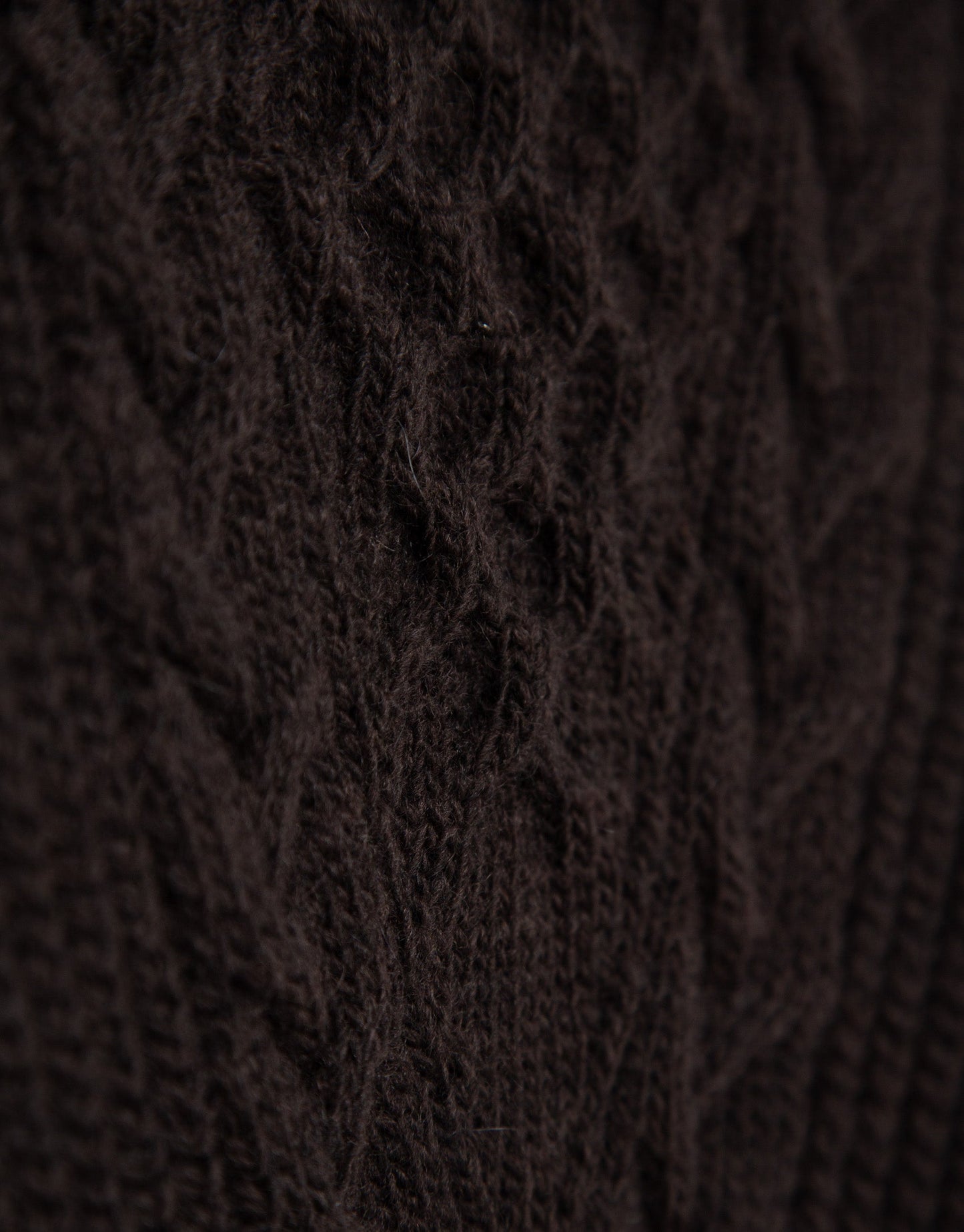 Brown Chunky Knit Sweater