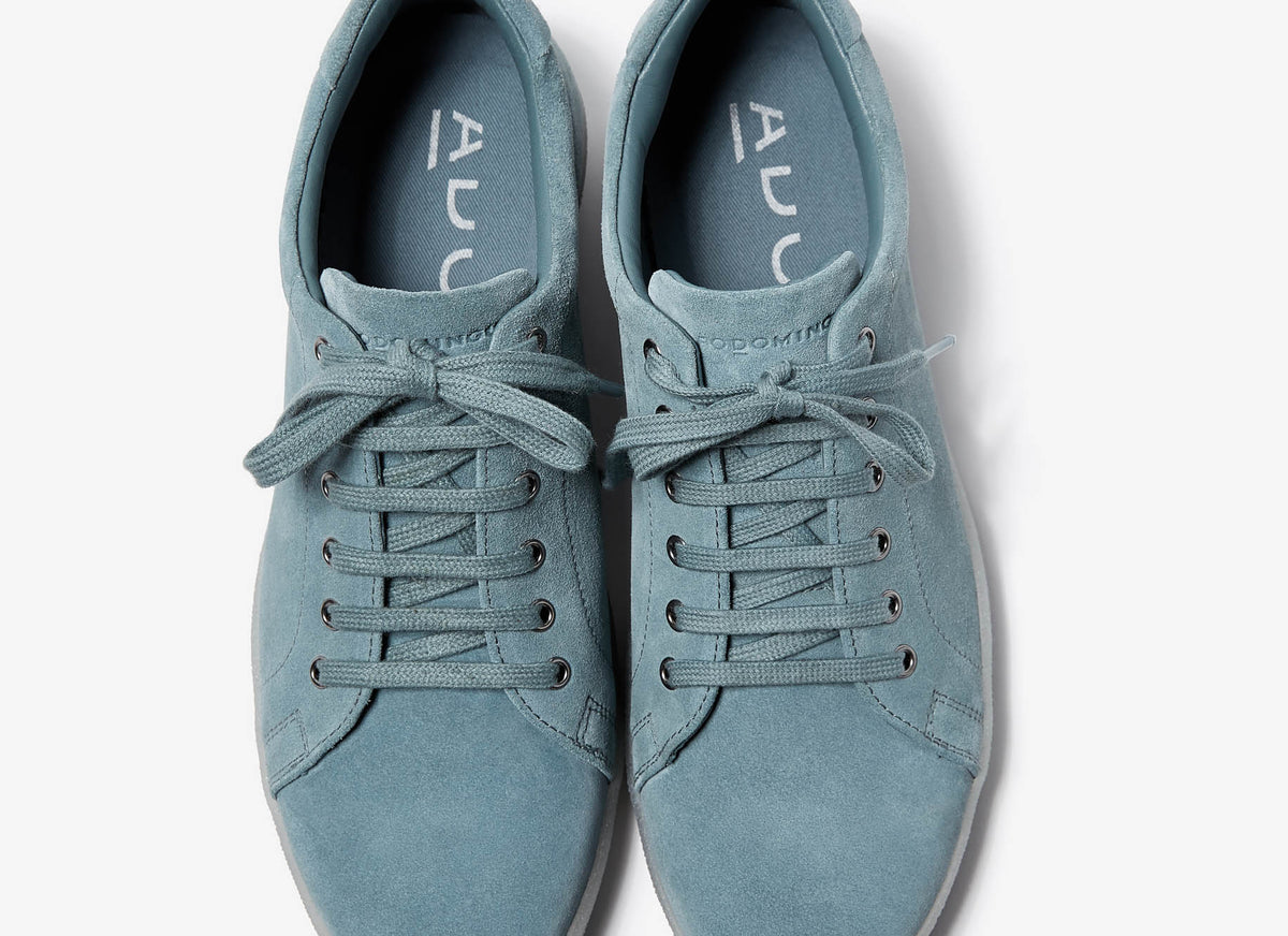 Lagoon Suede Sneakers With Rubber Sole