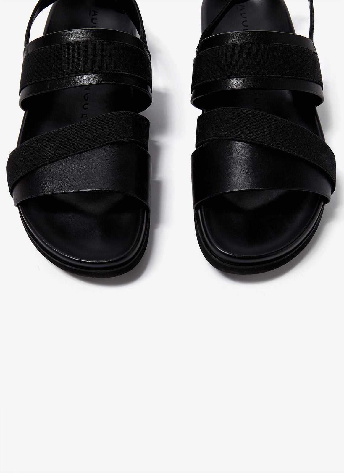 Leather Sandal Black
