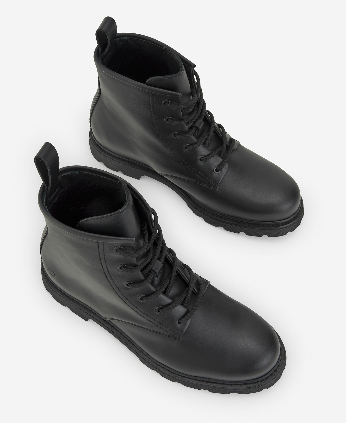 Black Leather Boots For Men