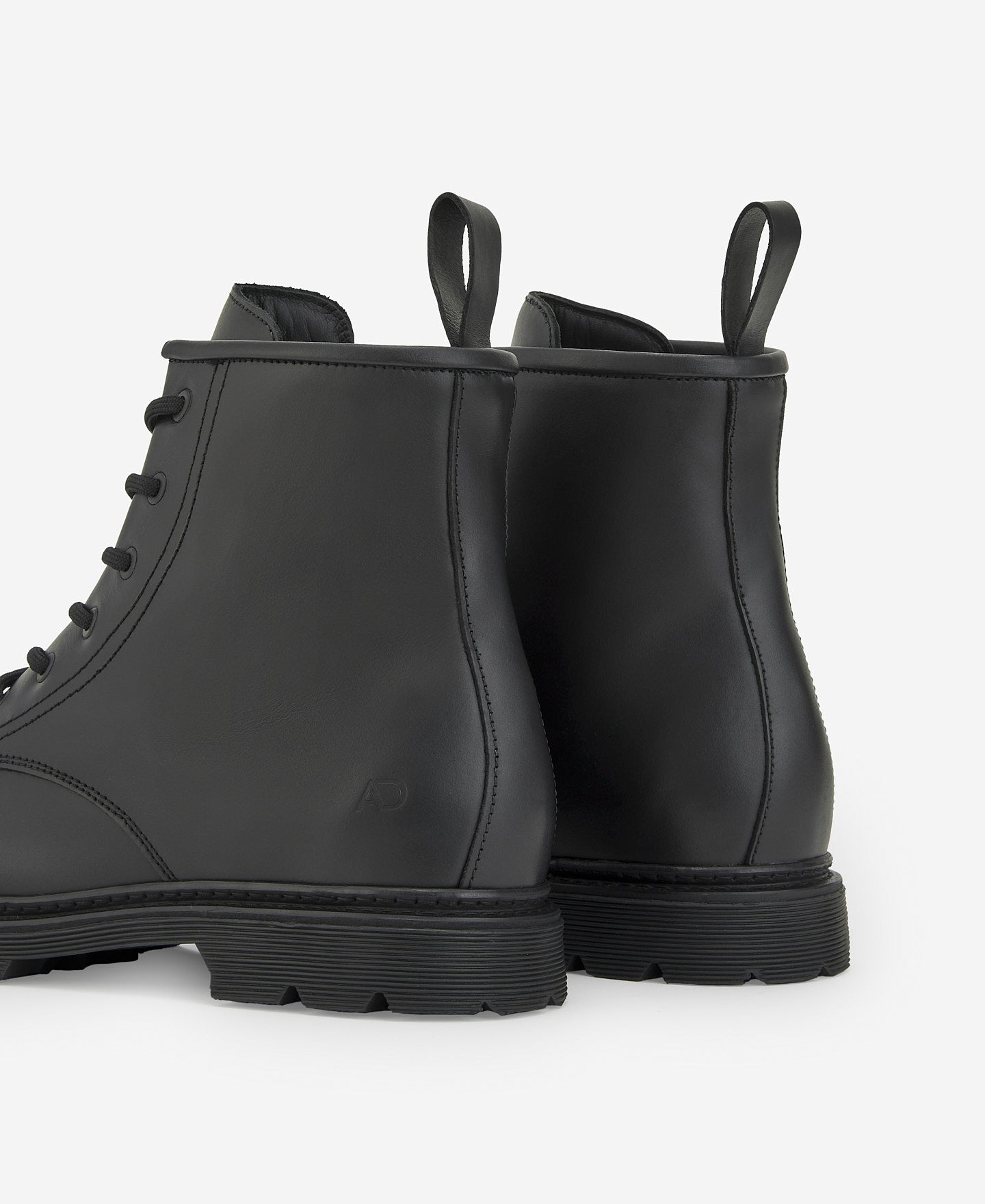 Black Leather Boots For Men