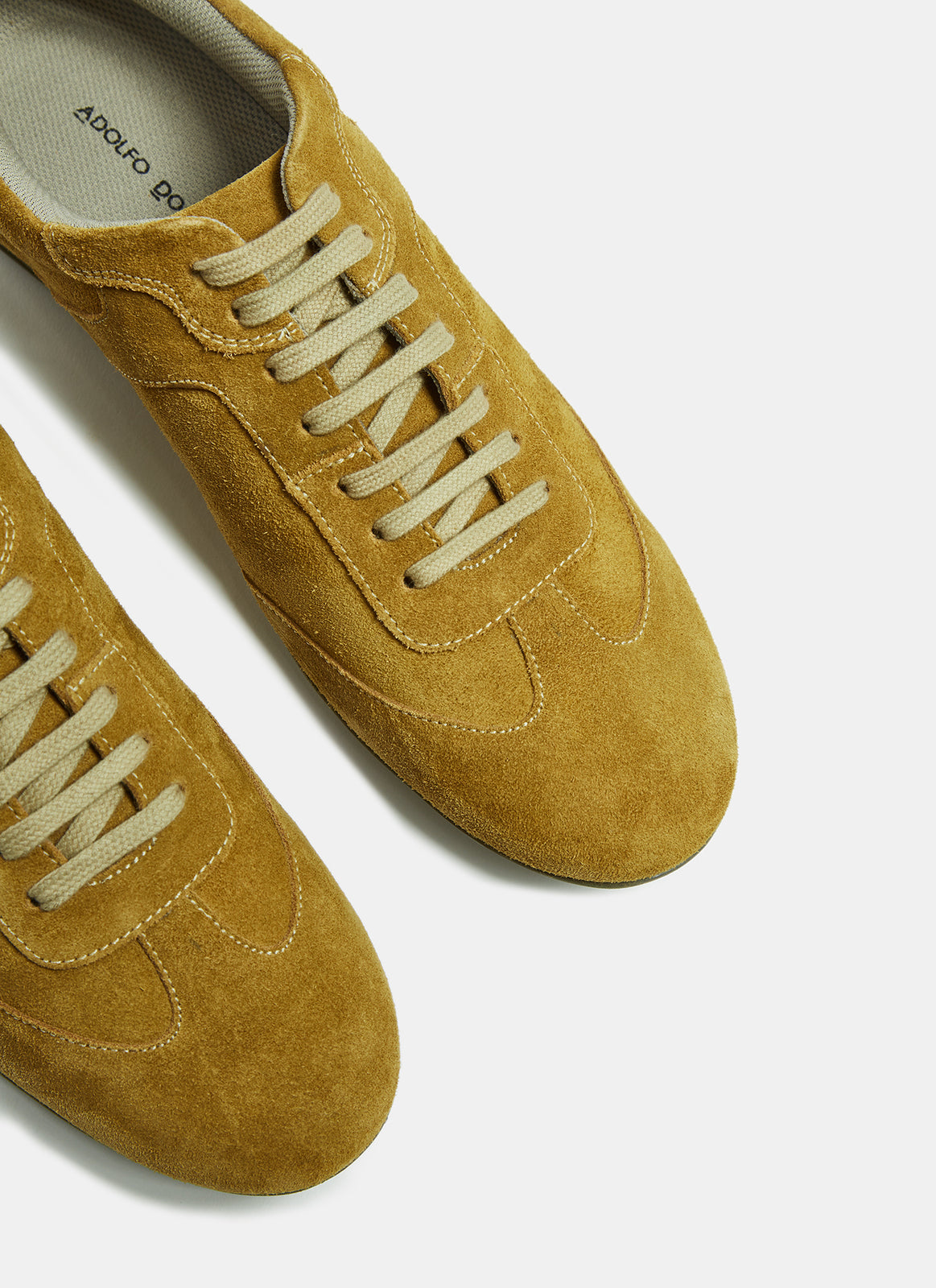 Brown Sneakers With Suede Laces