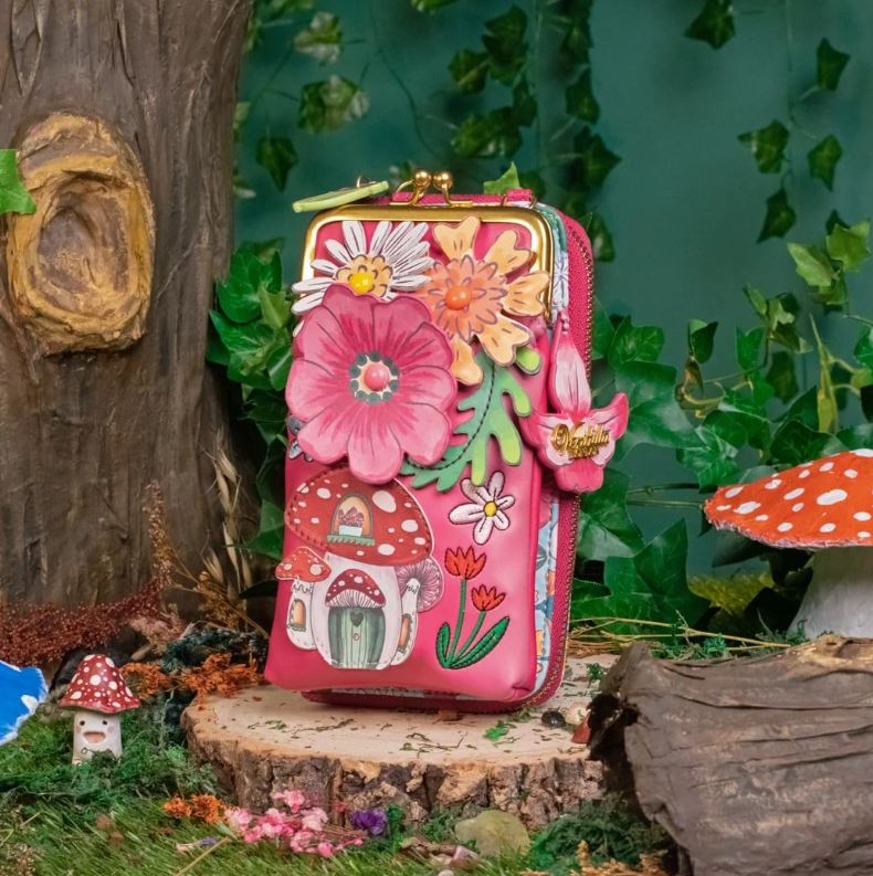 Vendula Fairy Village Clipper Phone Pouch