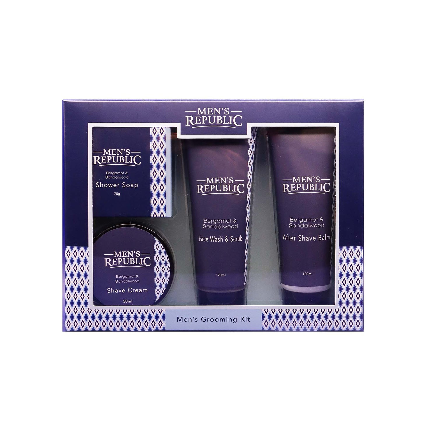 Men's Republic | Grooming kit - 4 Pieces Shave and Cleanse