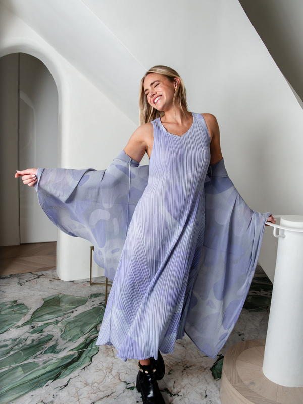 Alquema | Long Estrella Dress / Lyric Hues