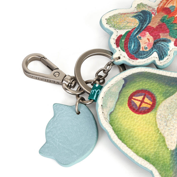 Vendula London Fairy Village Key Charm – close-up detail