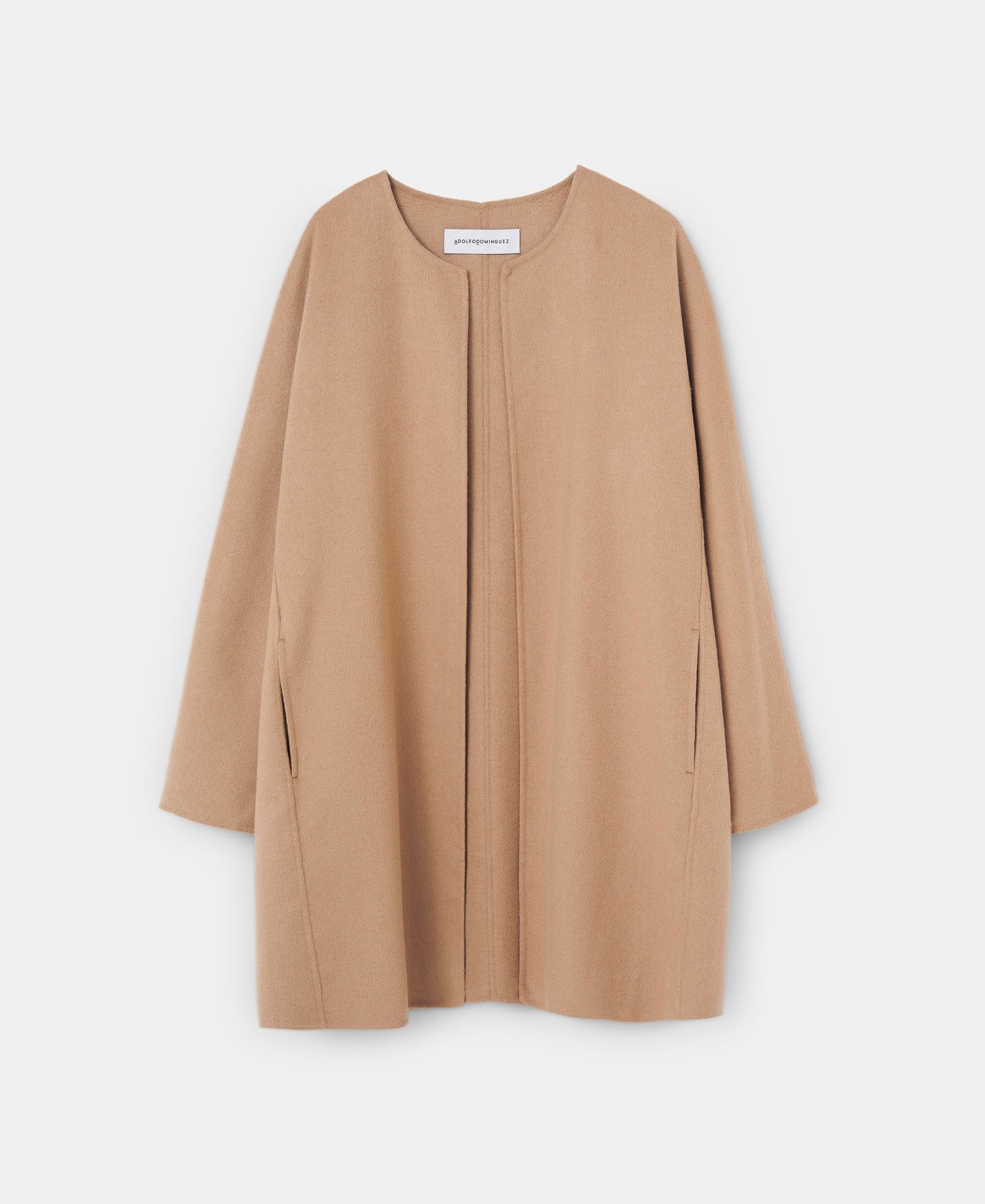 Camel Merino Wool Coat