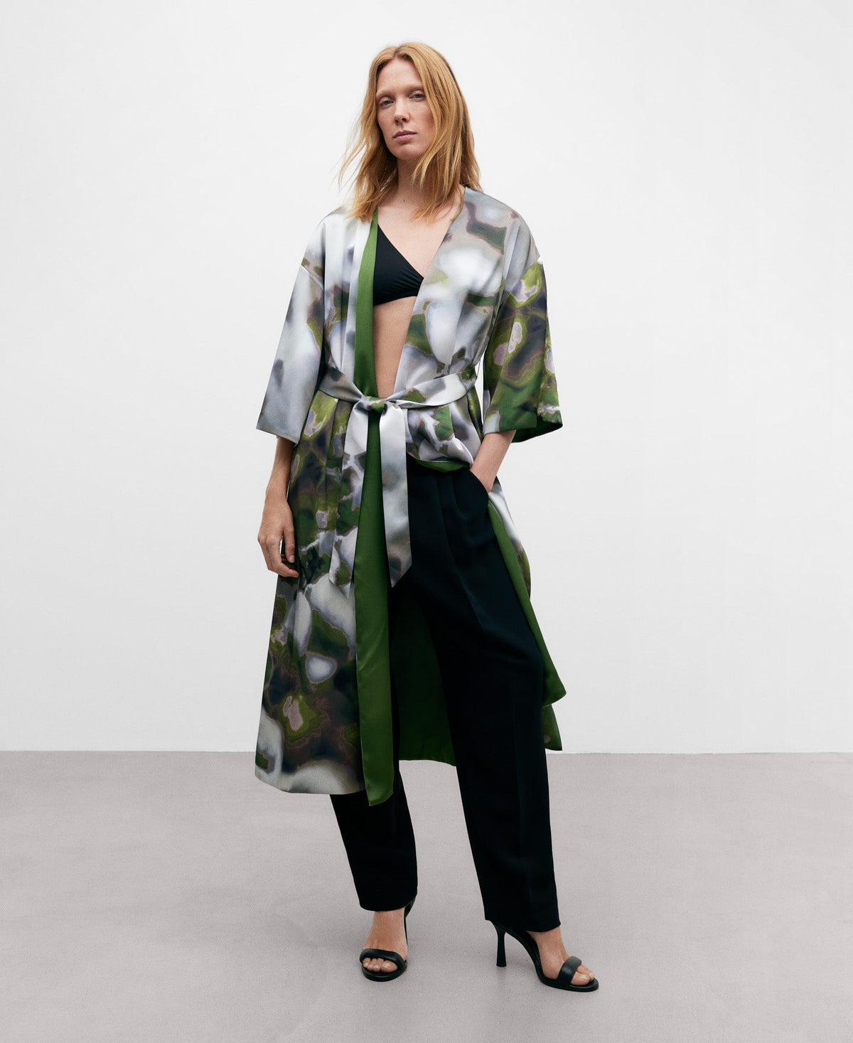 Printed Long Kaftan