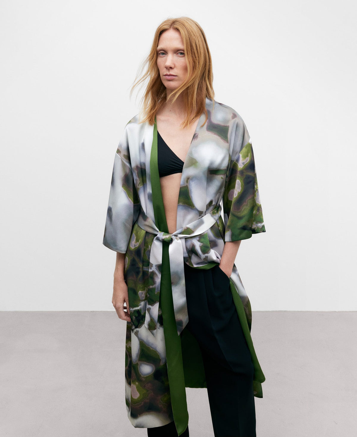 Printed Long Kaftan