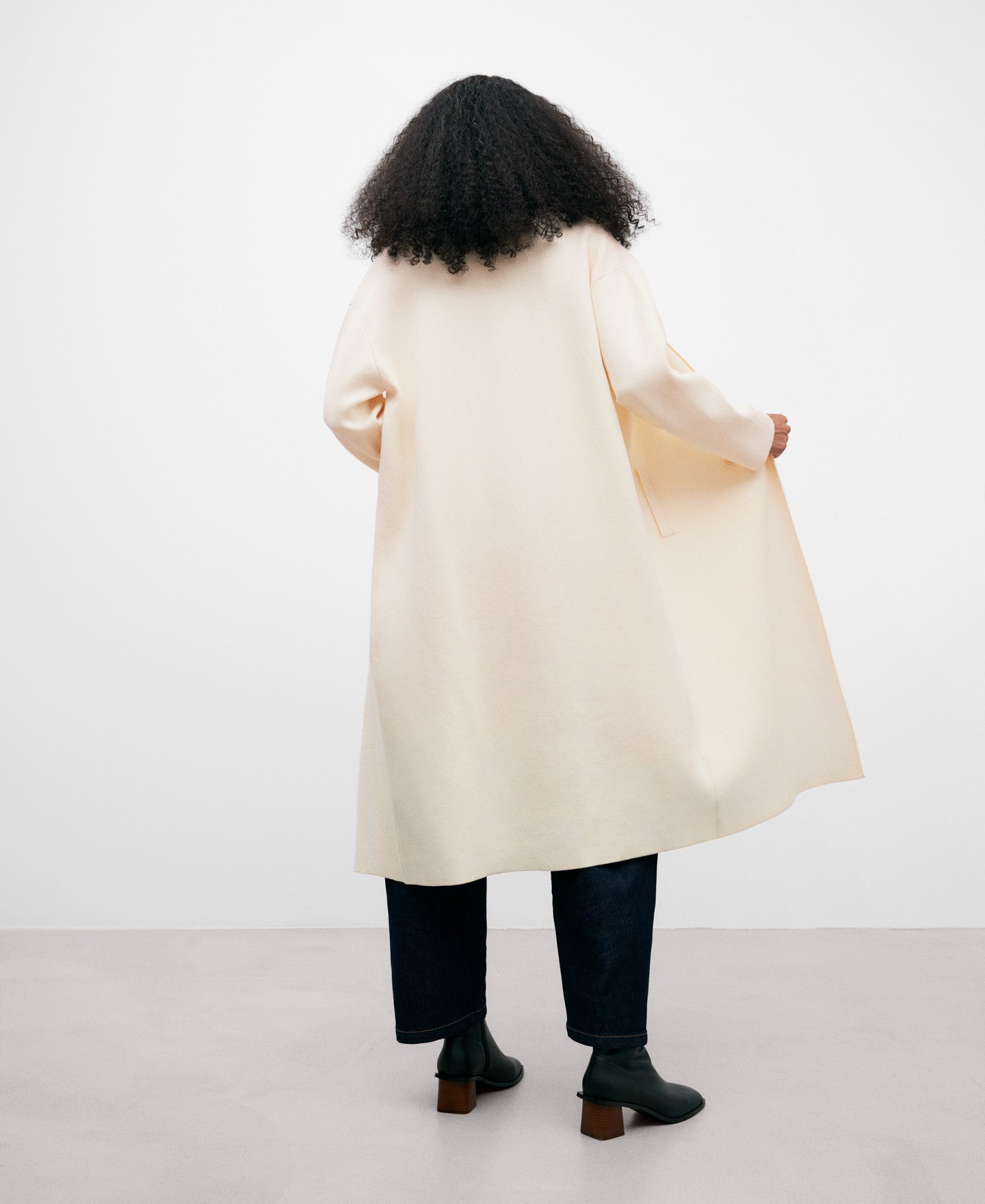 Double-Fronted Knitted Coat