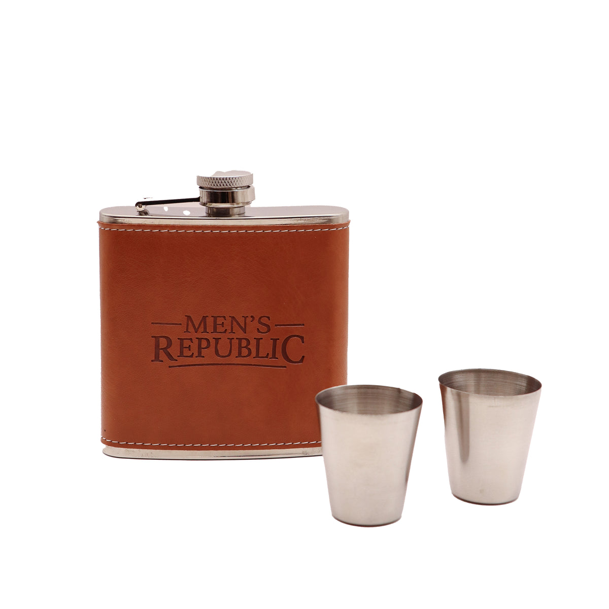 Men's Republic | Hip Flask, Funnel and 2 Cups