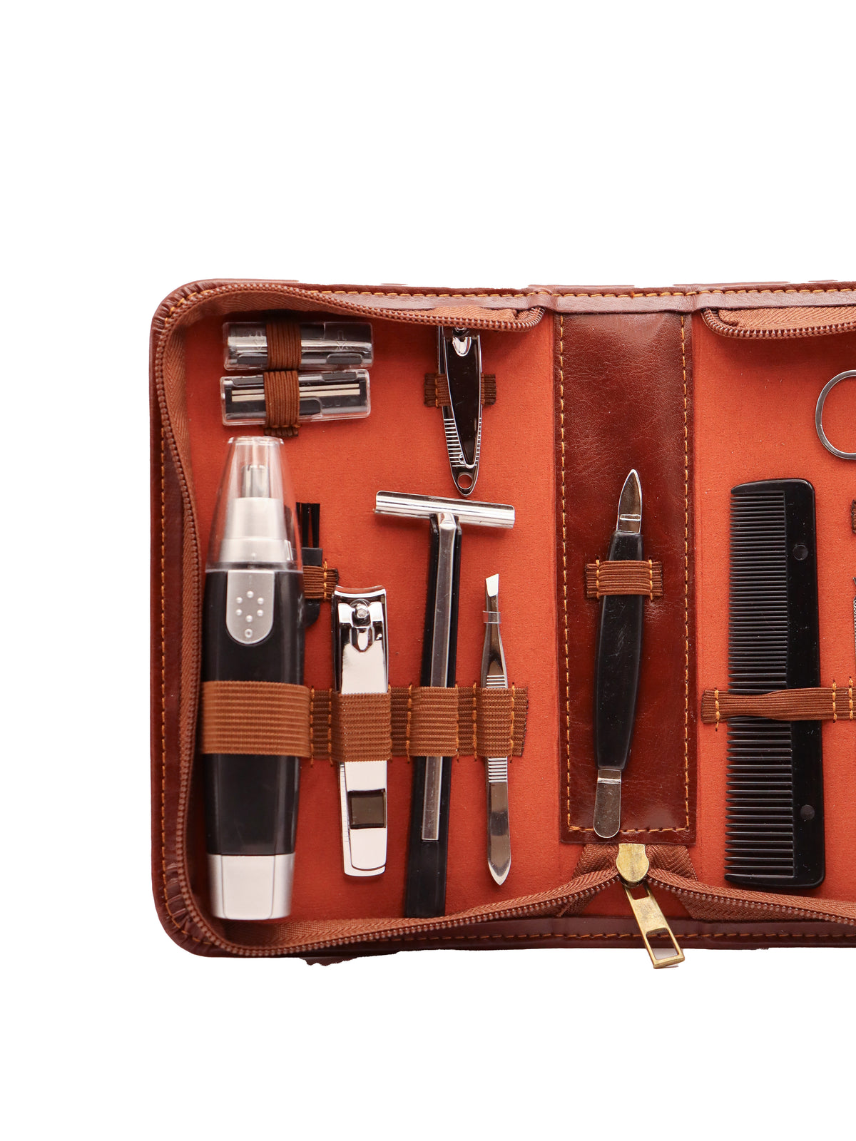 Men's Republic - Men's Grooming Kit - 12 Pieces In Zipper Bag