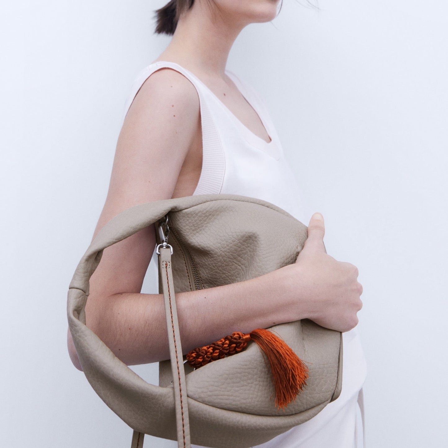 Recycled Polyester Medium Messenger Bag