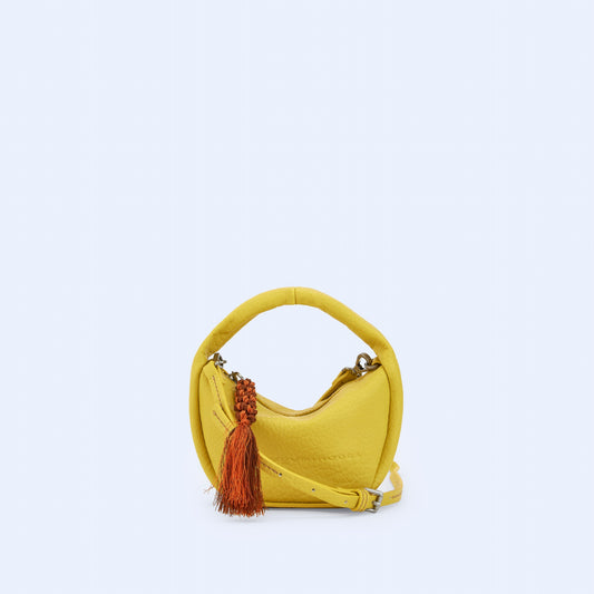Recycled Poly Small Messenger Bag - Vibrant Yellow