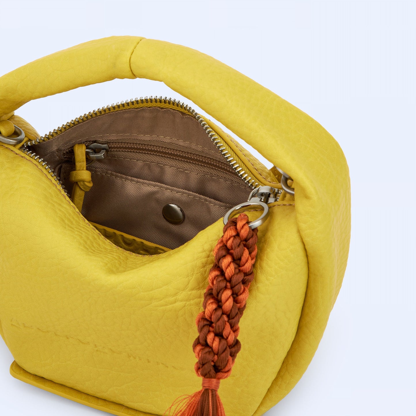 Recycled Poly Small Messenger Bag - Vibrant Yellow