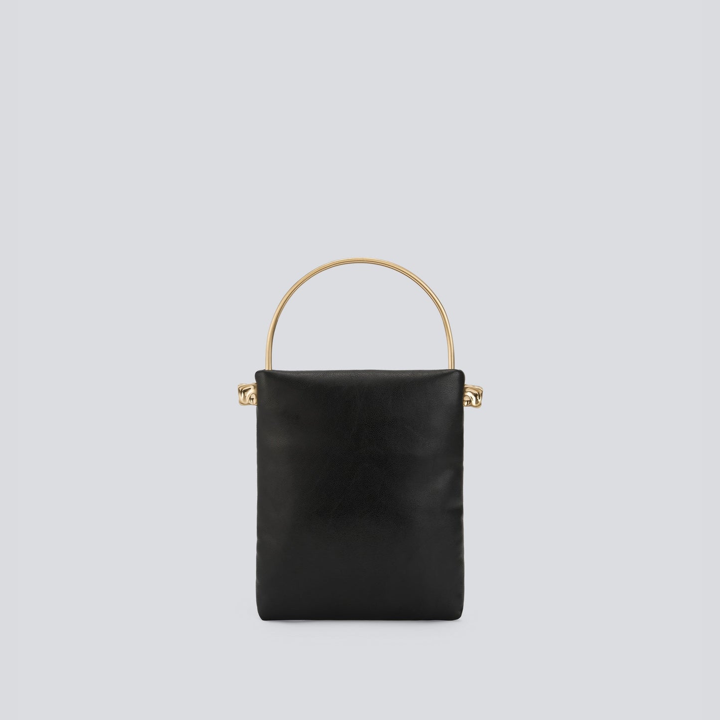 Black Non-Leather Medium Cocktail Bag