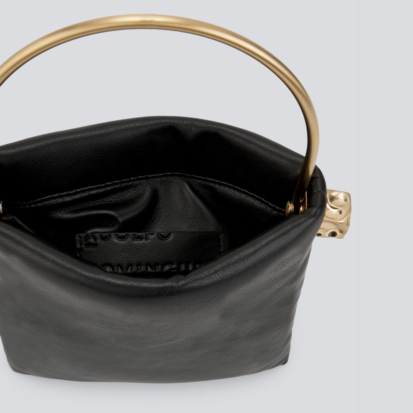 Black Non-Leather Medium Cocktail Bag