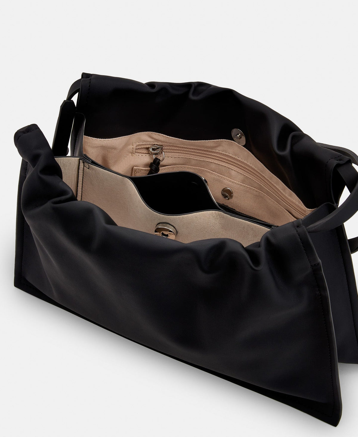 Black Recycled Polyurethane Bag