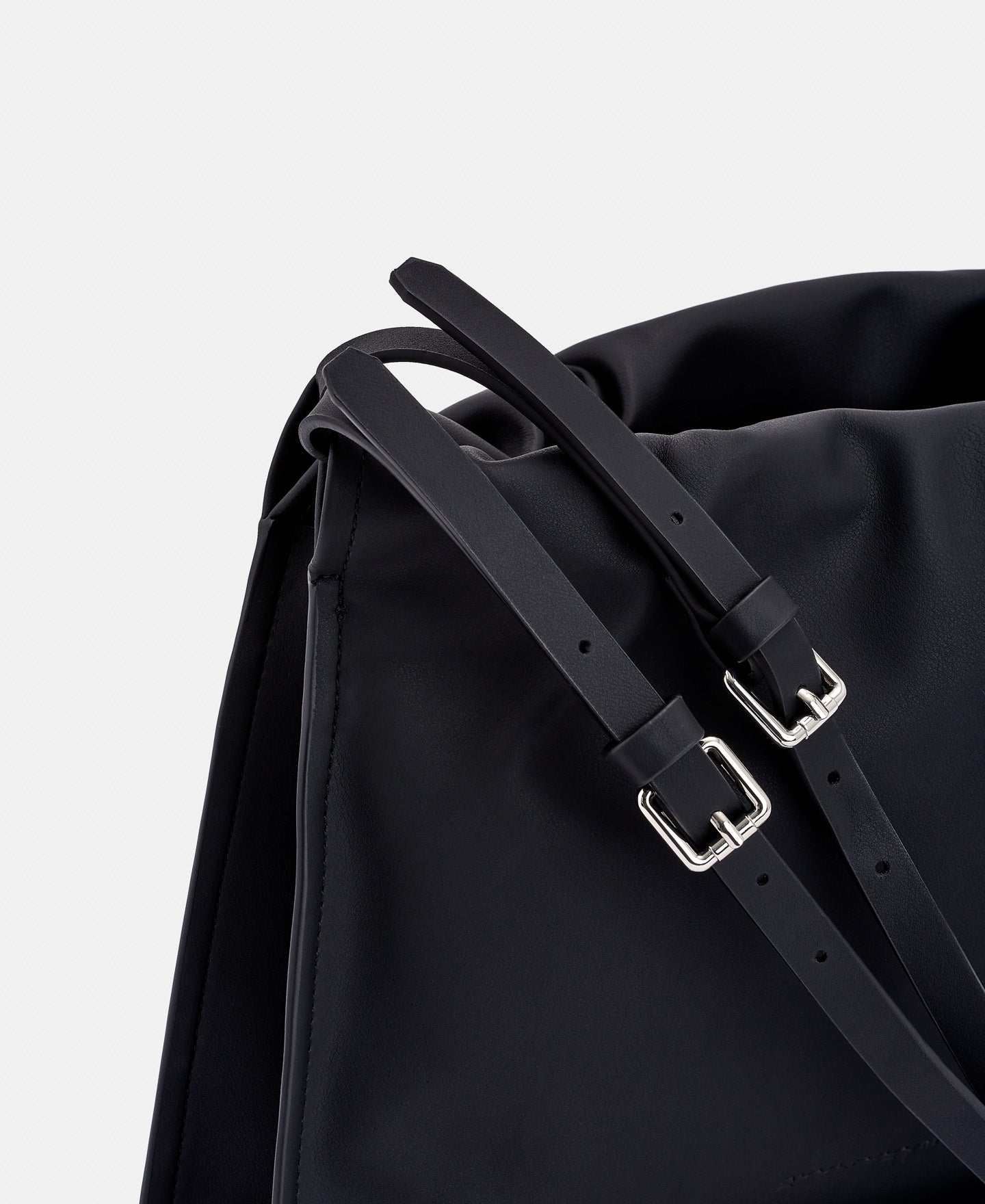 Black Recycled Polyurethane Bag