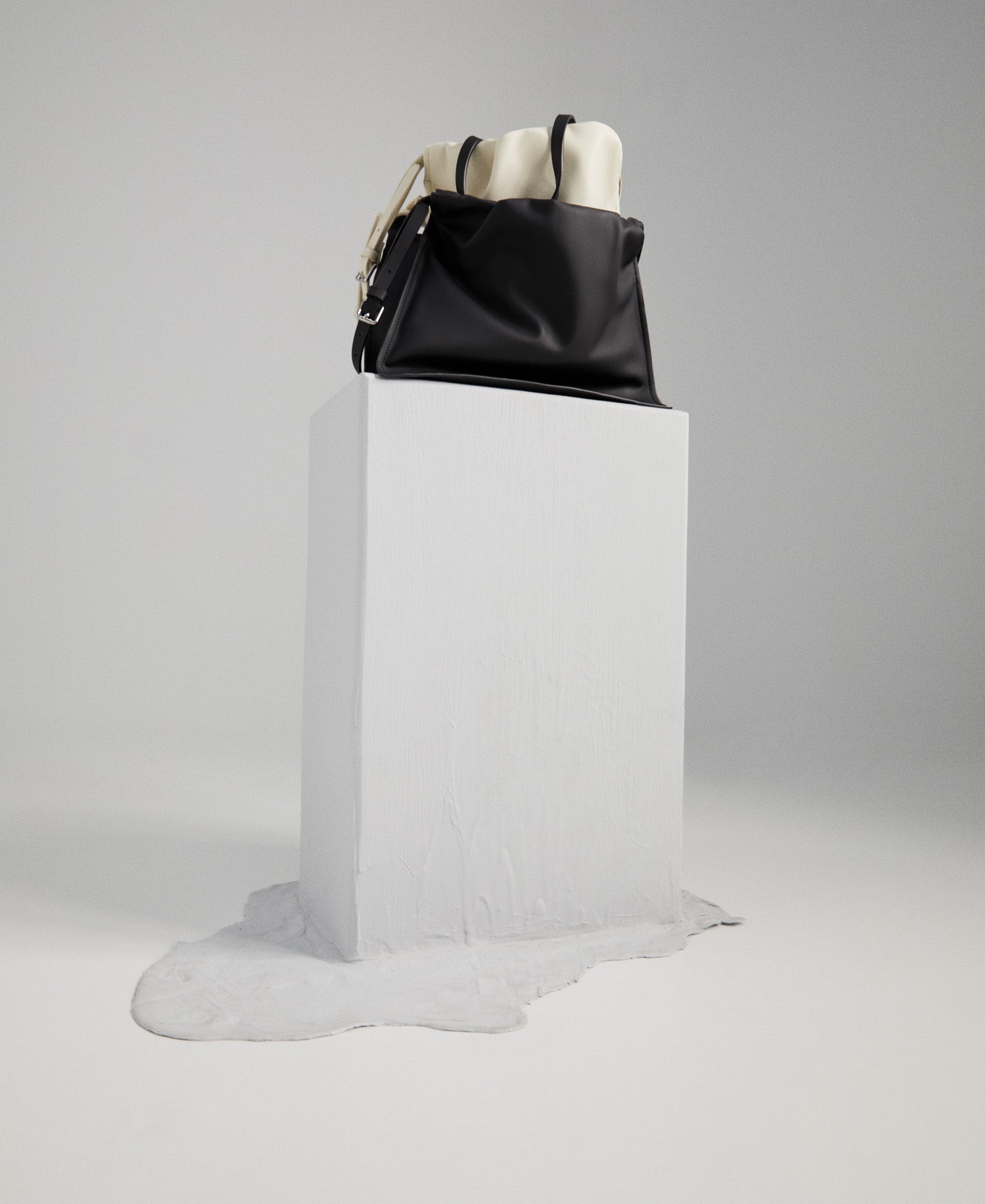 Black Recycled Polyurethane Bag