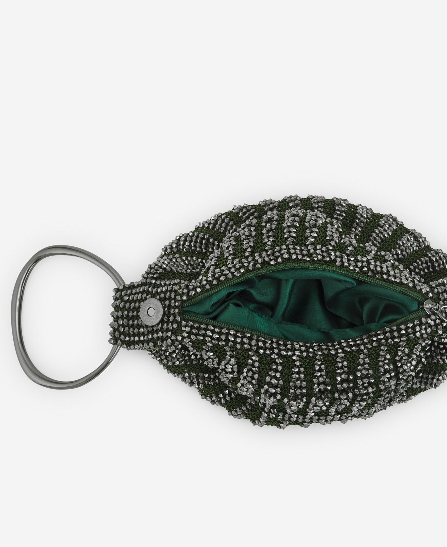 Bottle Green Clutch For Women