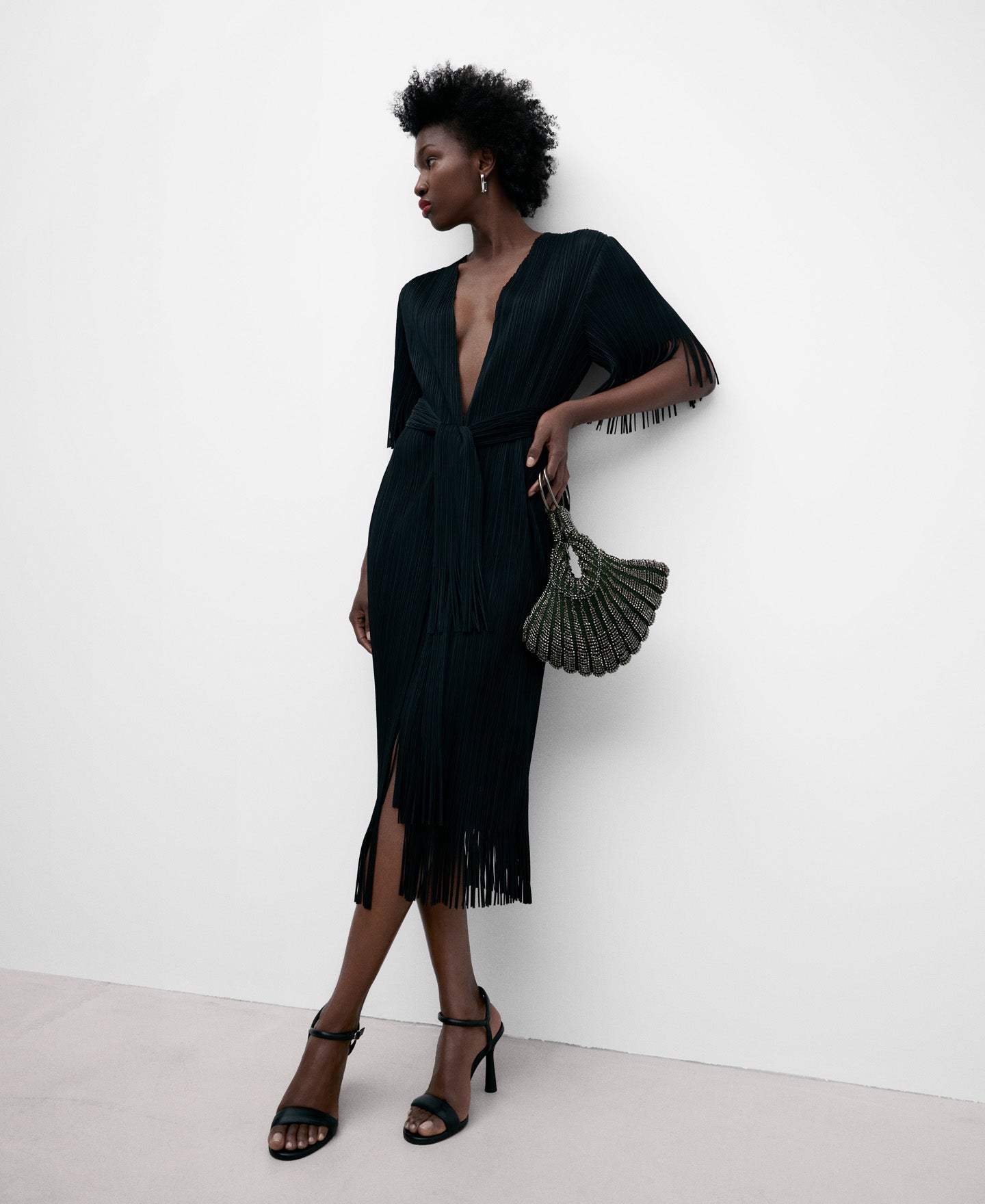 Bottle Green Clutch For Women