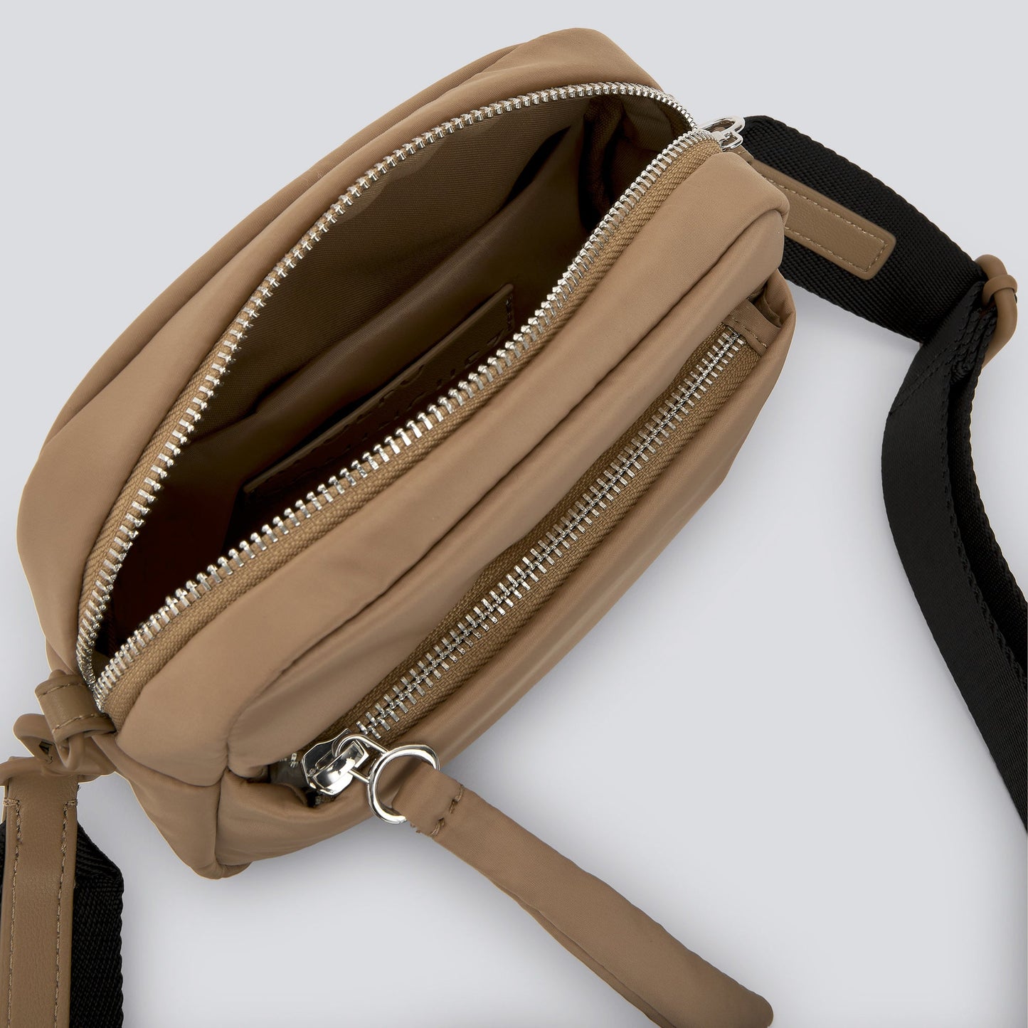 Camel Recycled Crossbody