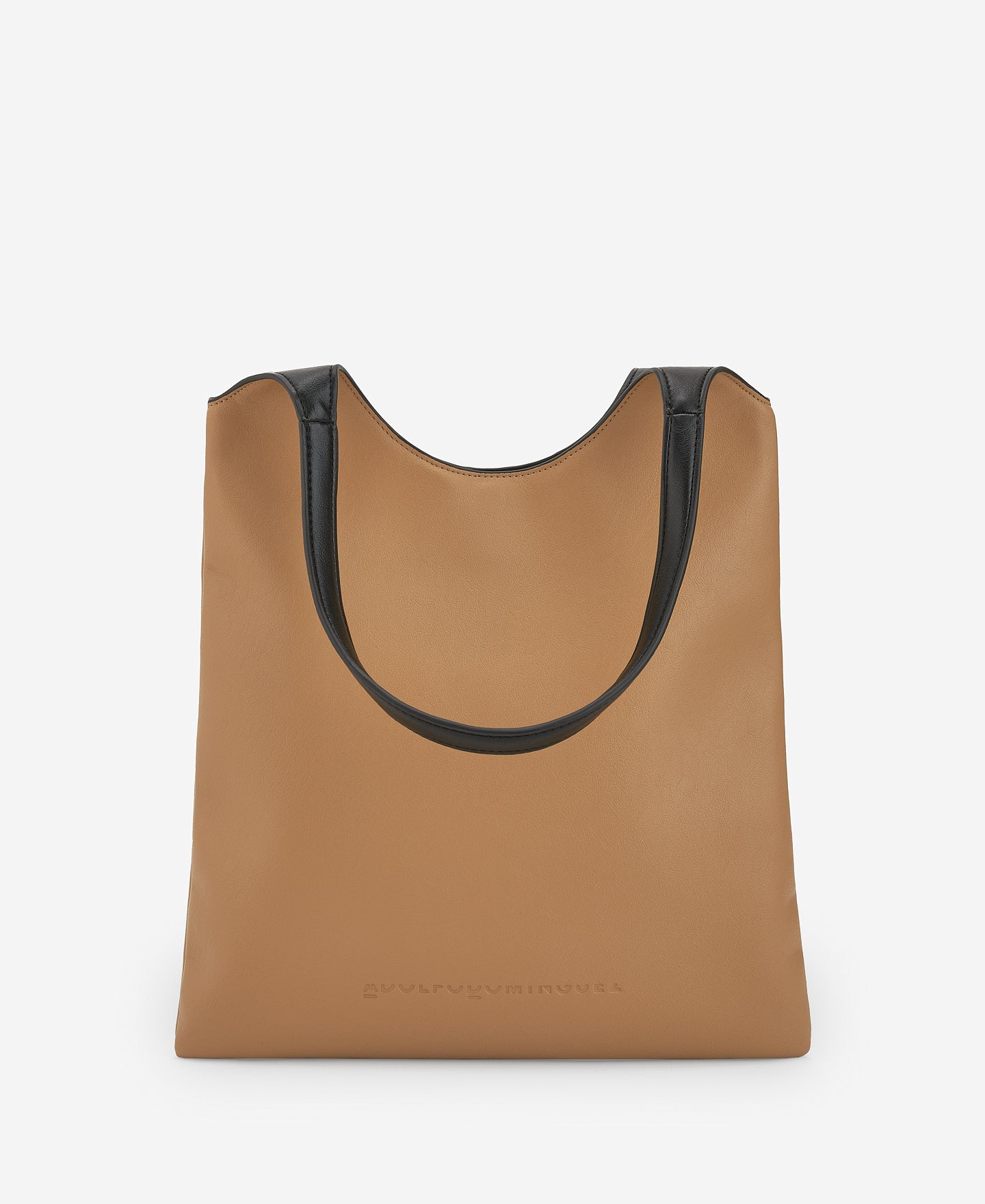 Rounded Handles Shopper Bag