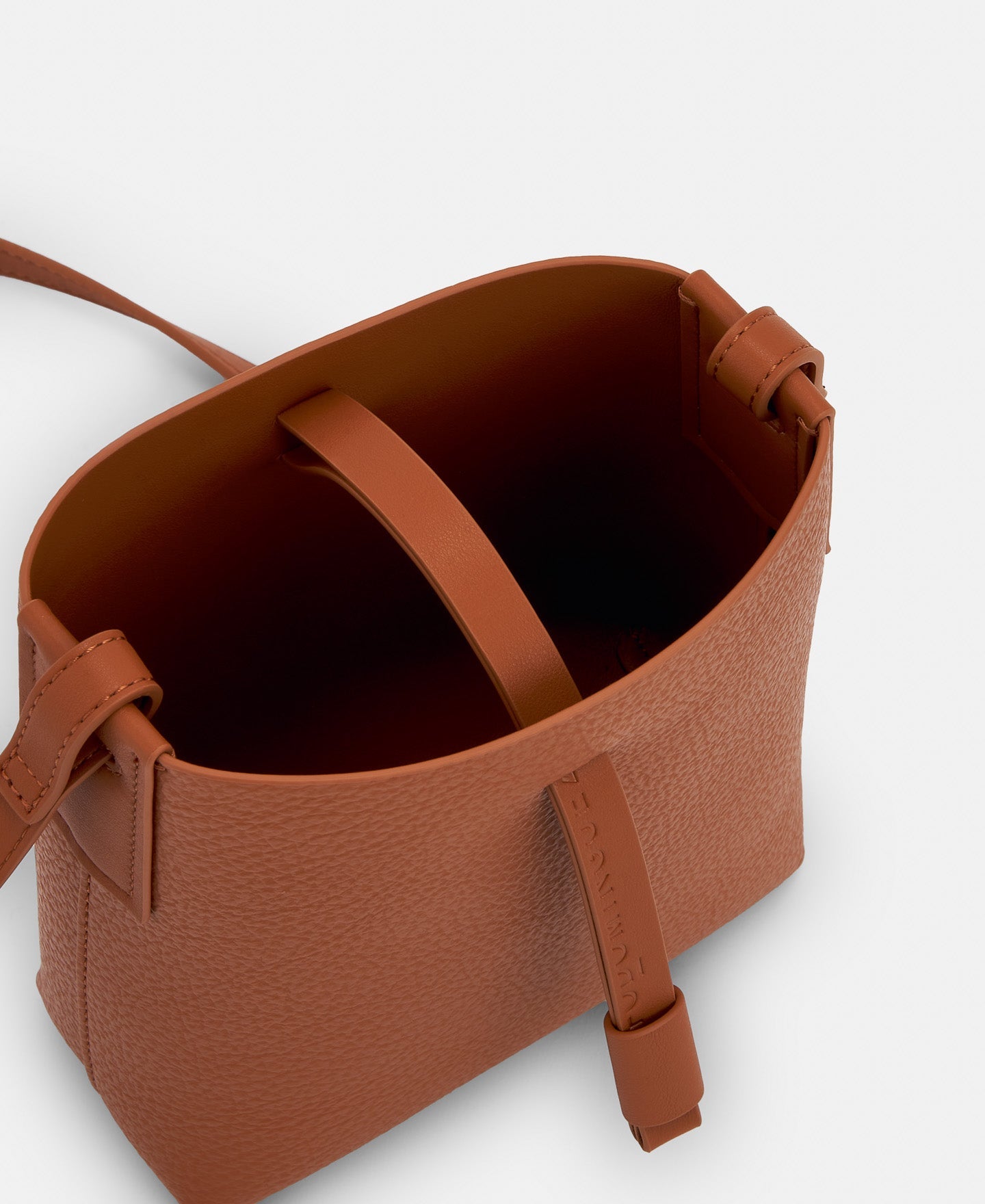 Buff Colour Recycled Material Mini Bag
