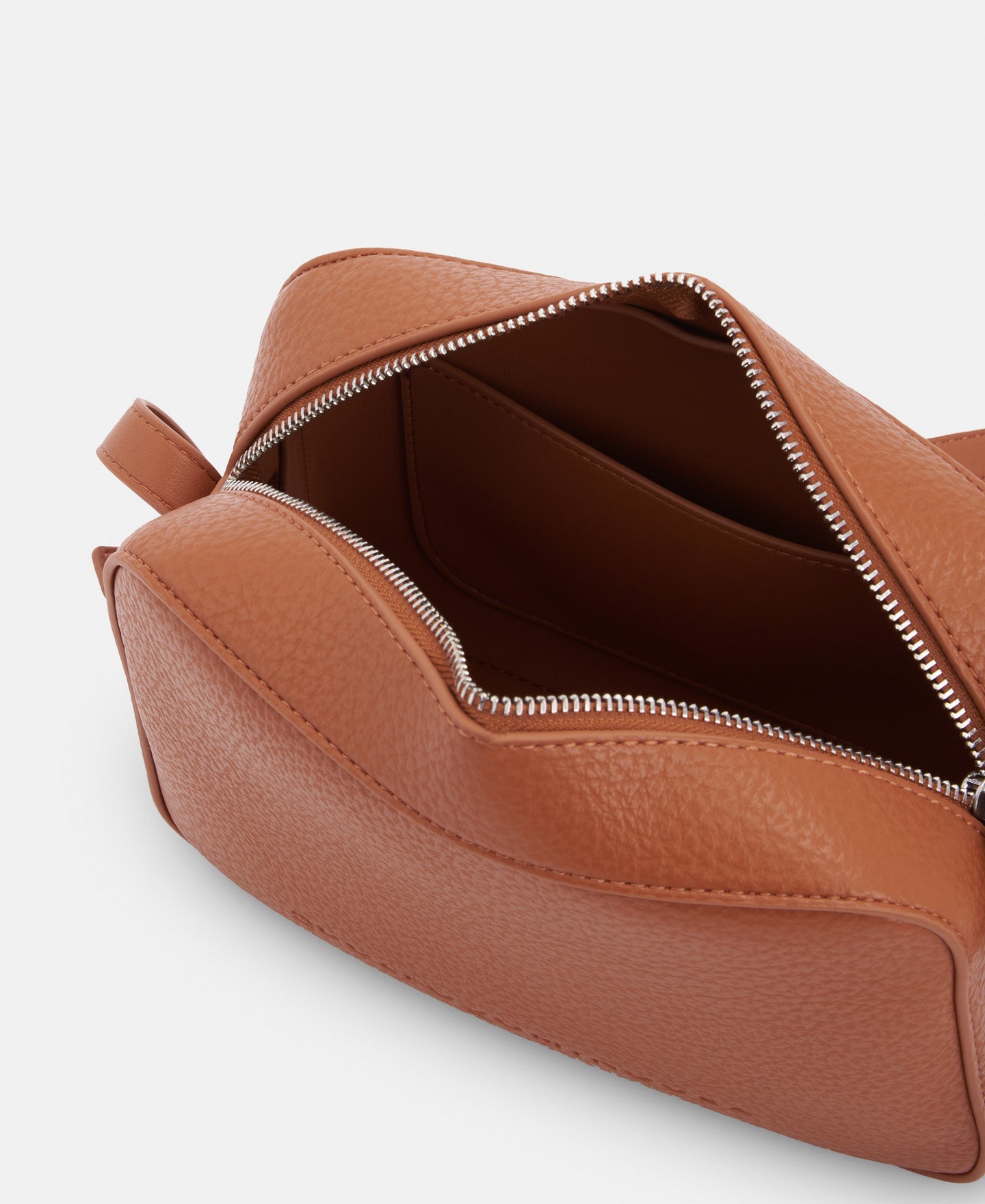 Buff Colour Recycled Material Shoulder Bag