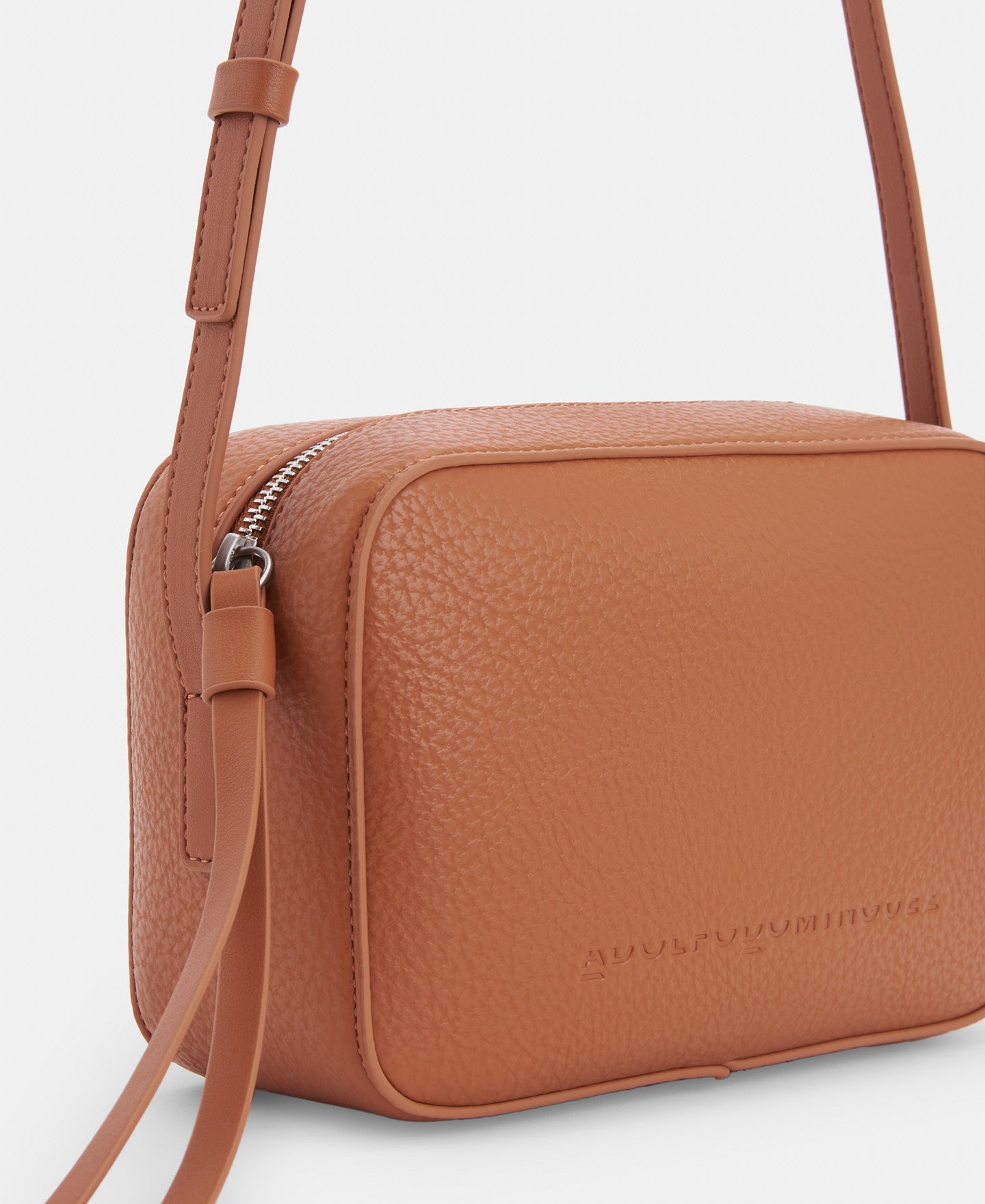 Buff Colour Recycled Material Shoulder Bag