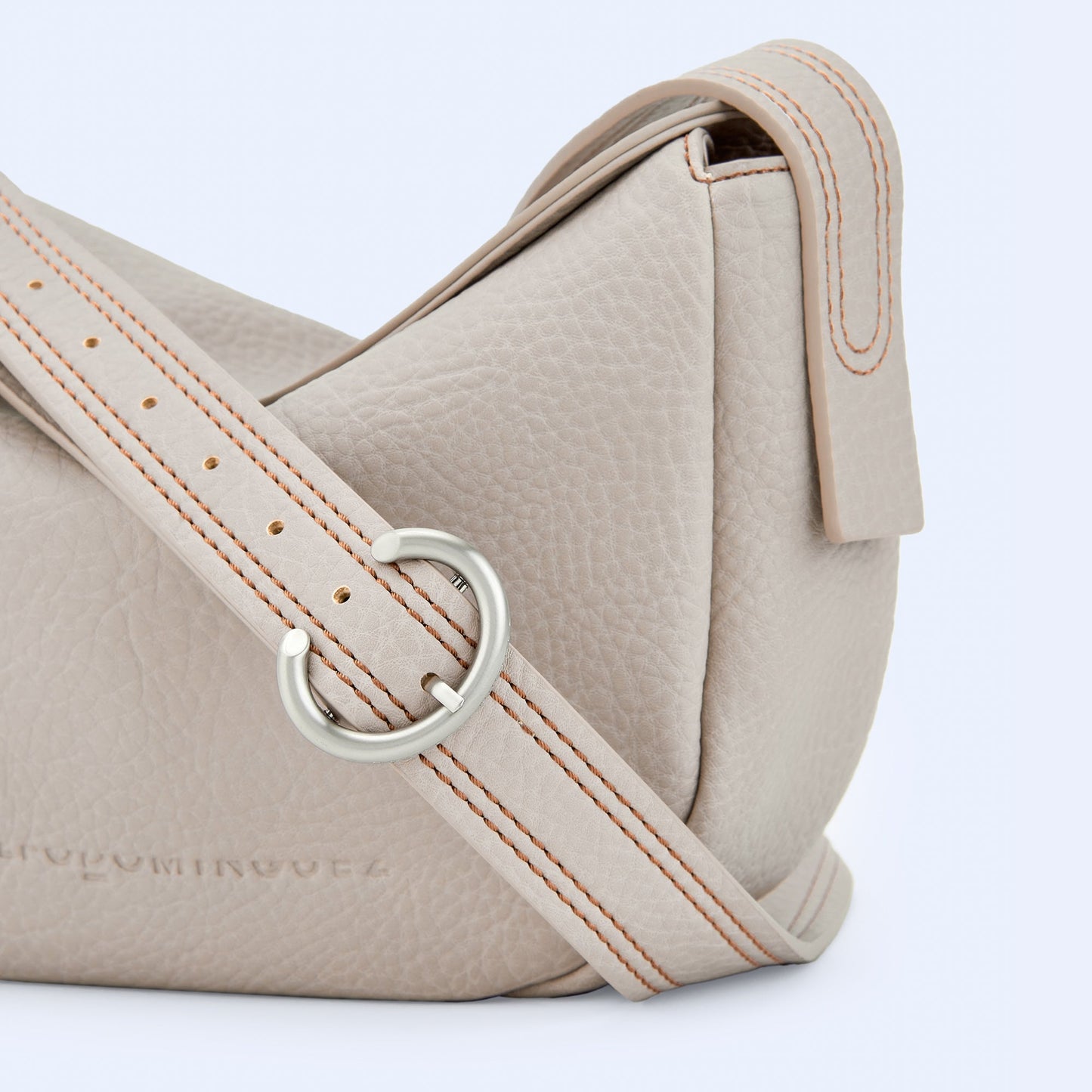 Recycled Stone Medium Shoulder Bag