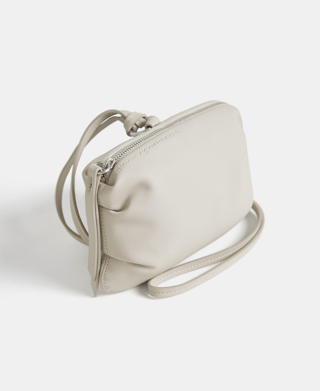 Stone Medium Recycled Polyester Shoulder Bag