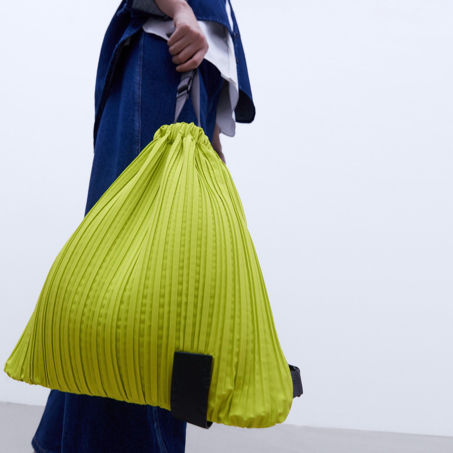 Pistachio Green Eco Crinkle Backpack