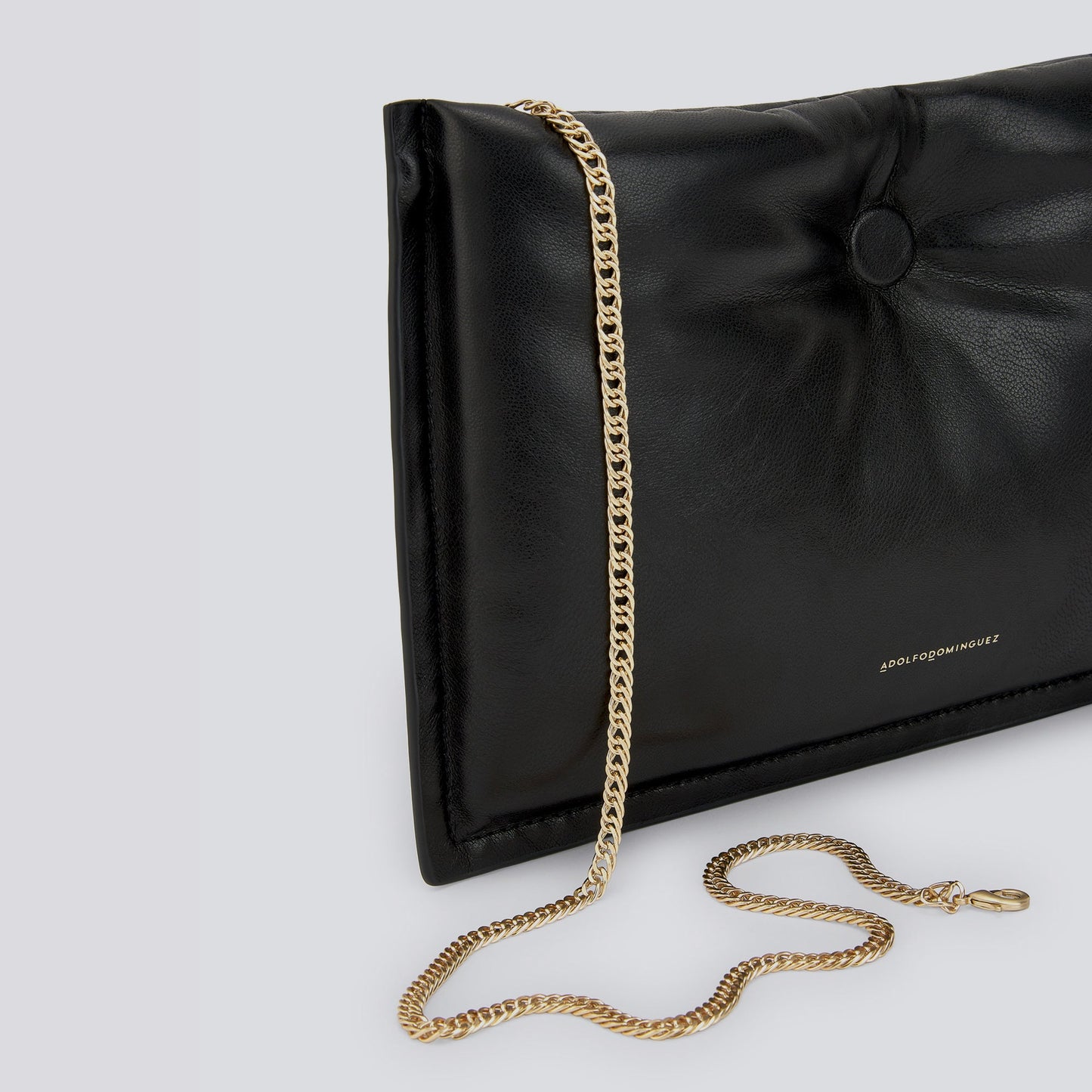 Black Padded Clutch