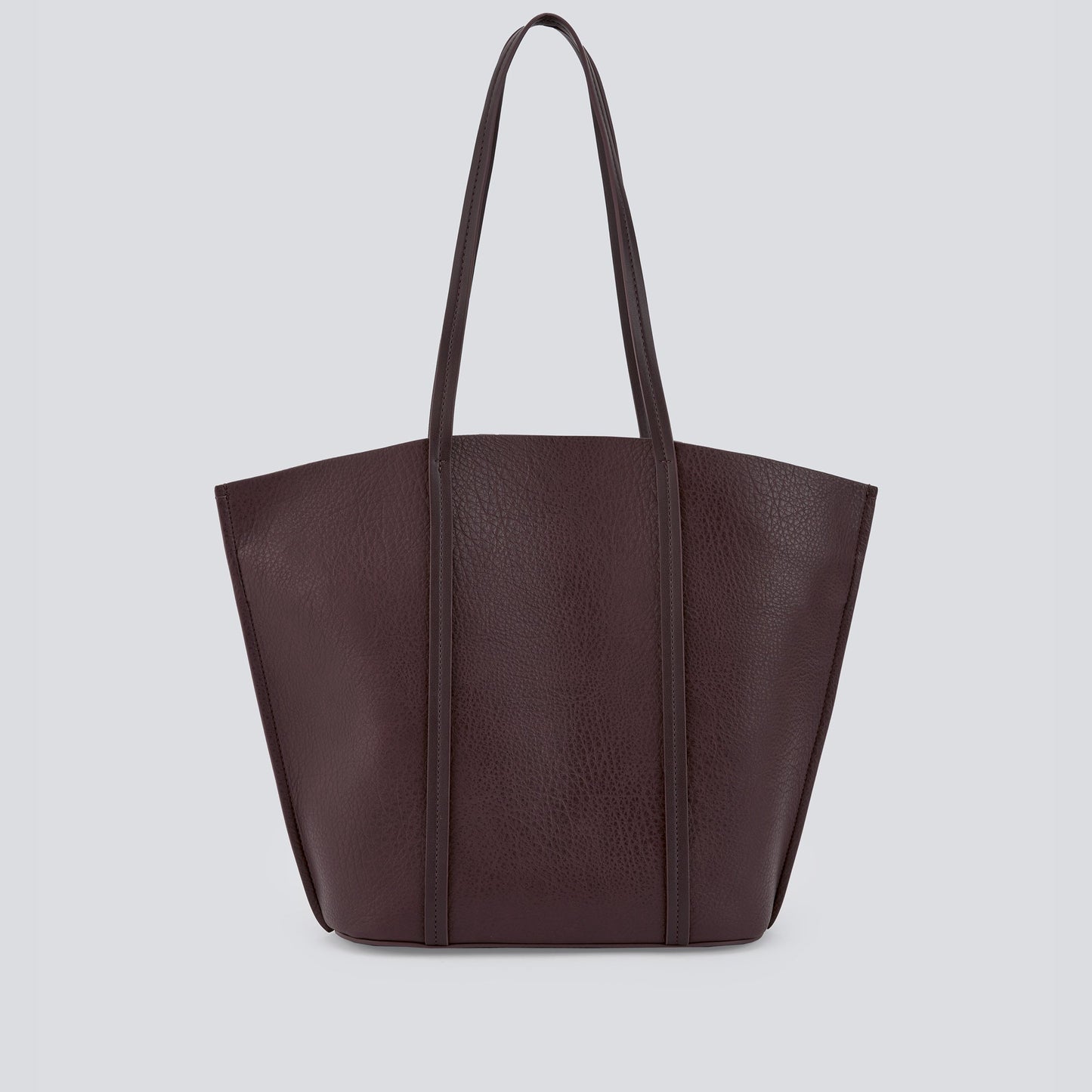 Chocolate Recycled Material Shopper Bag