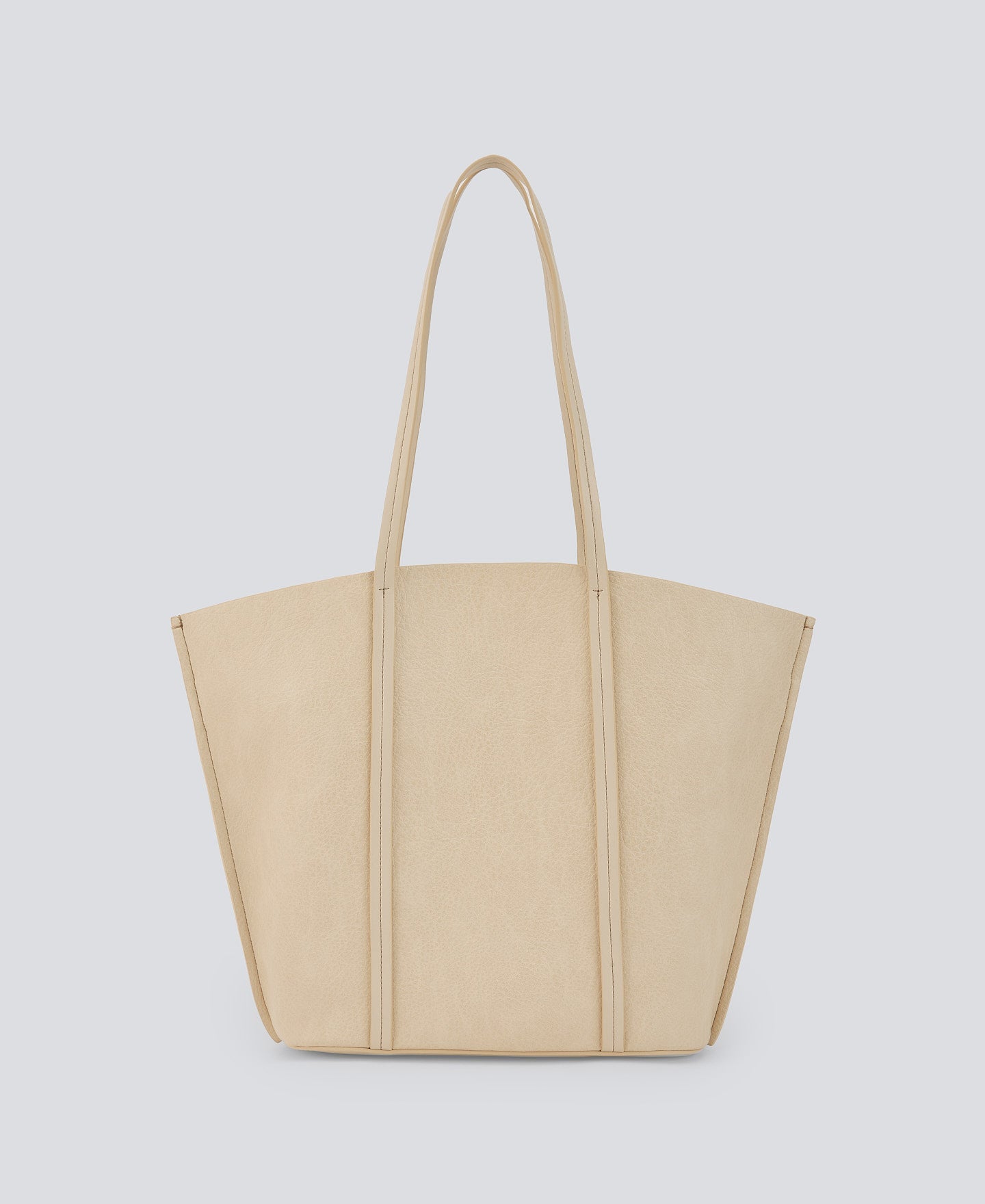 Light Cream Recycled Material Shopper Bag